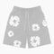 Denim Tears Short The Cotton Wreath Gris