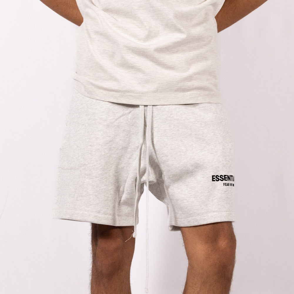 Essentials Short Light Oatmeal Light Gray Fear Of God