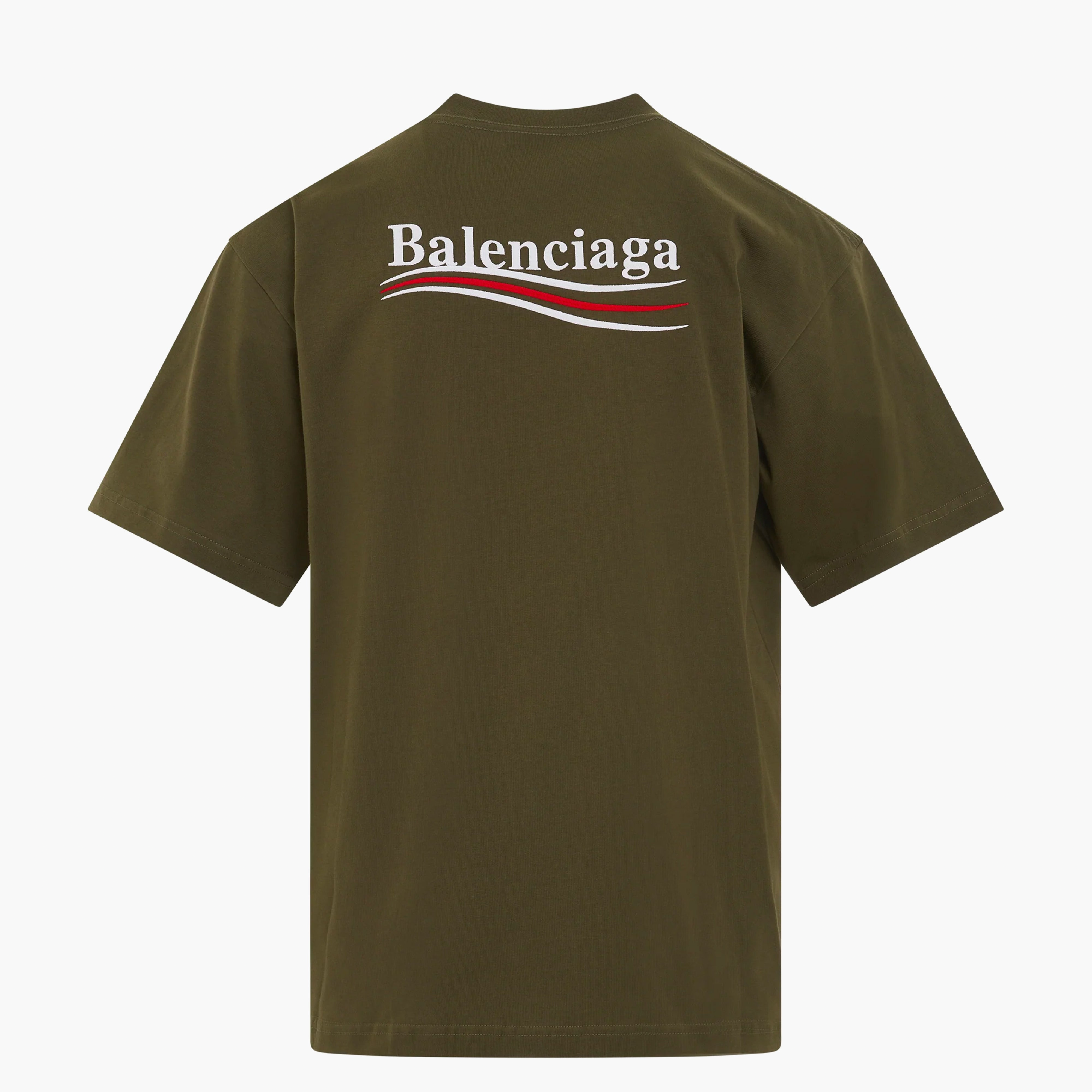 Balenciaga Political Campaign T-Shirt Green