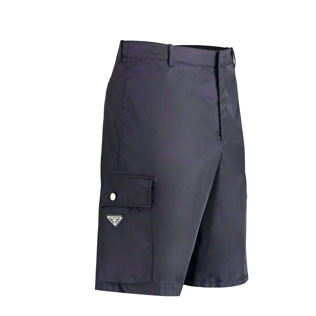 Prada Re-Nylon Shorts Navy Blue