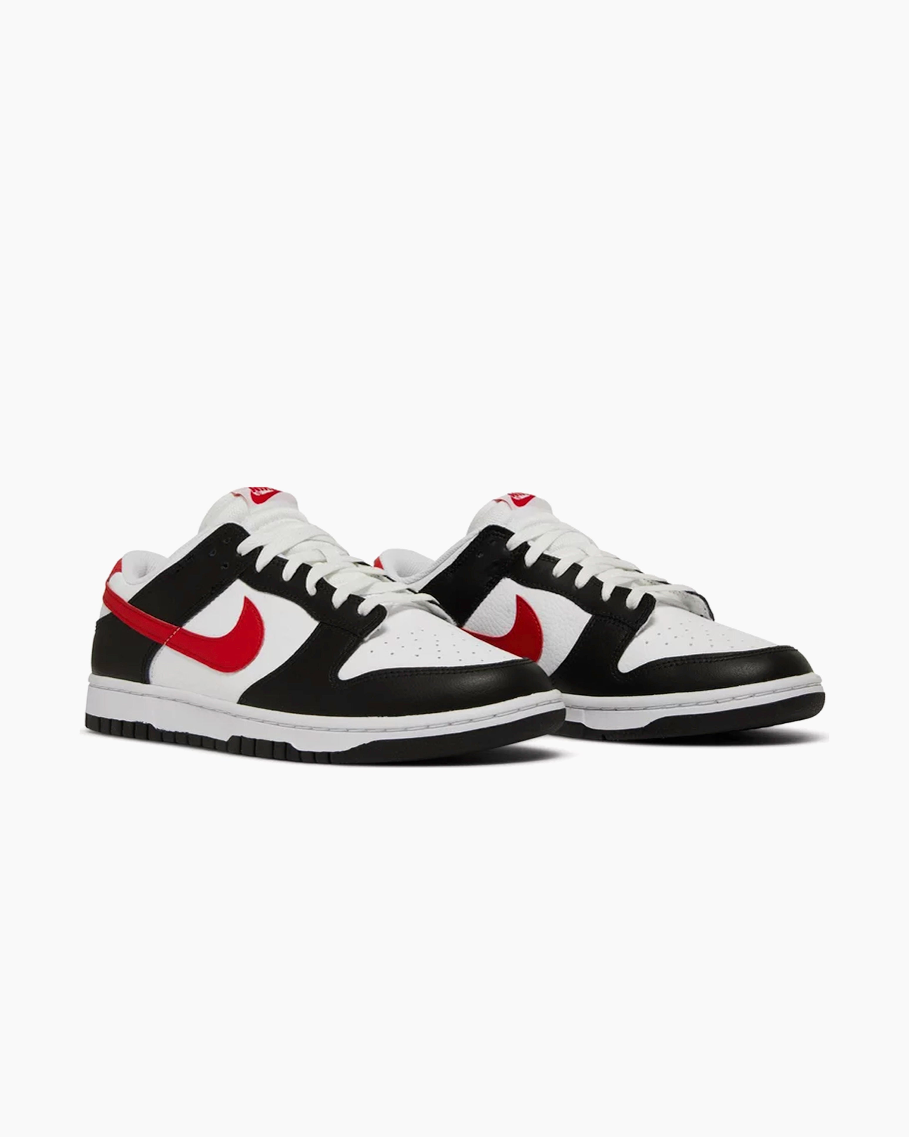 Nike Dunk Low Retro Red Swoosh Panda