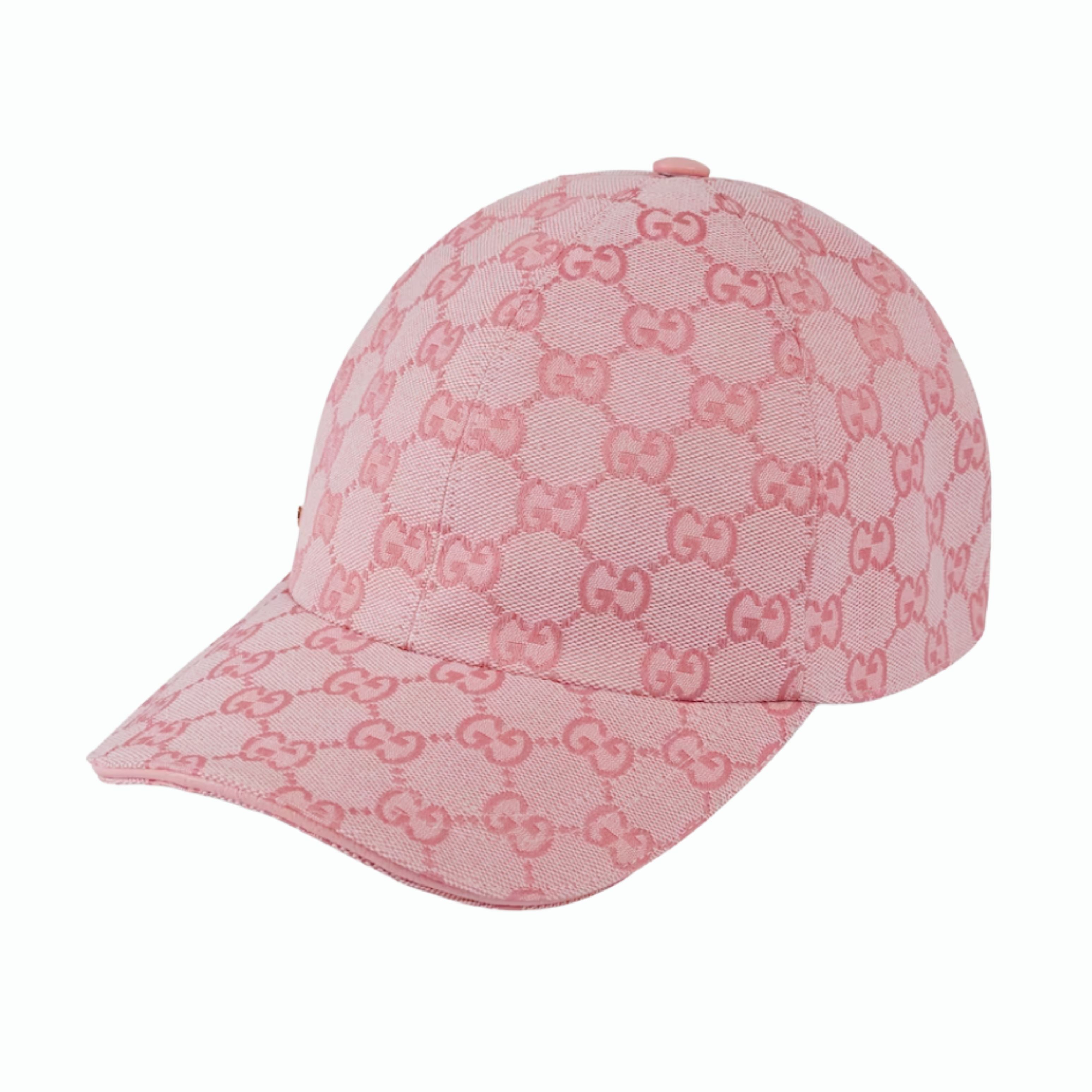 Gucci Casquette GG Canvas Rose