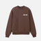 Jacquemus Le Sweatshirt Gros Grain Marron