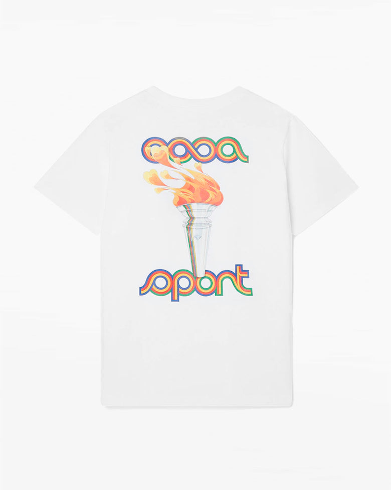 T-Shirt - La Flamme du Sport - White