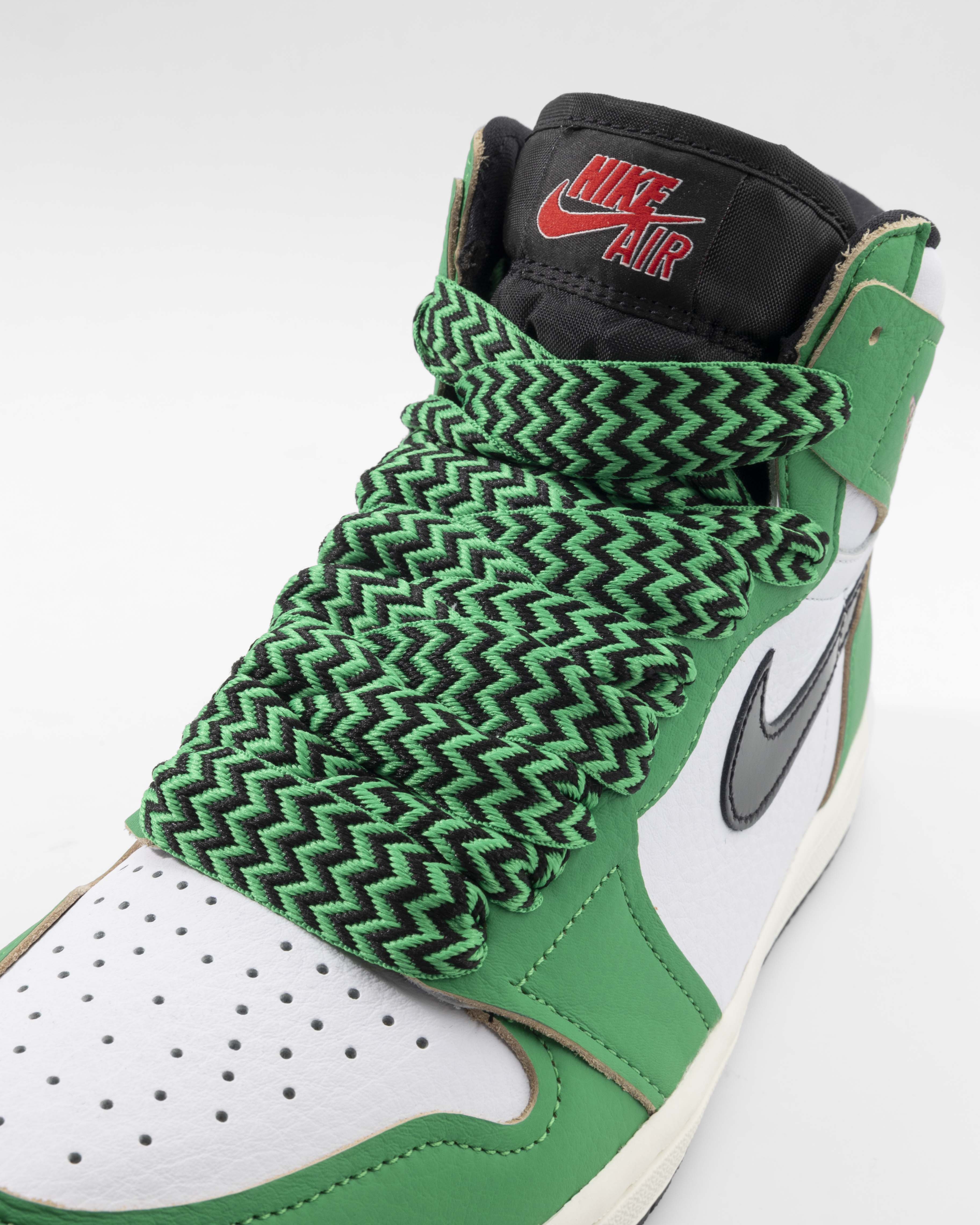 Fresh Laces - Lanvin Black & Green