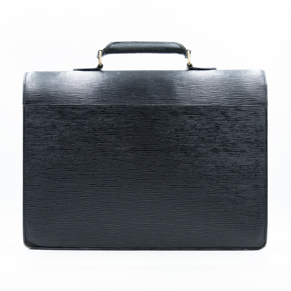 Louis Vuitton Pochette - Serviette Ambassador Epi - Black