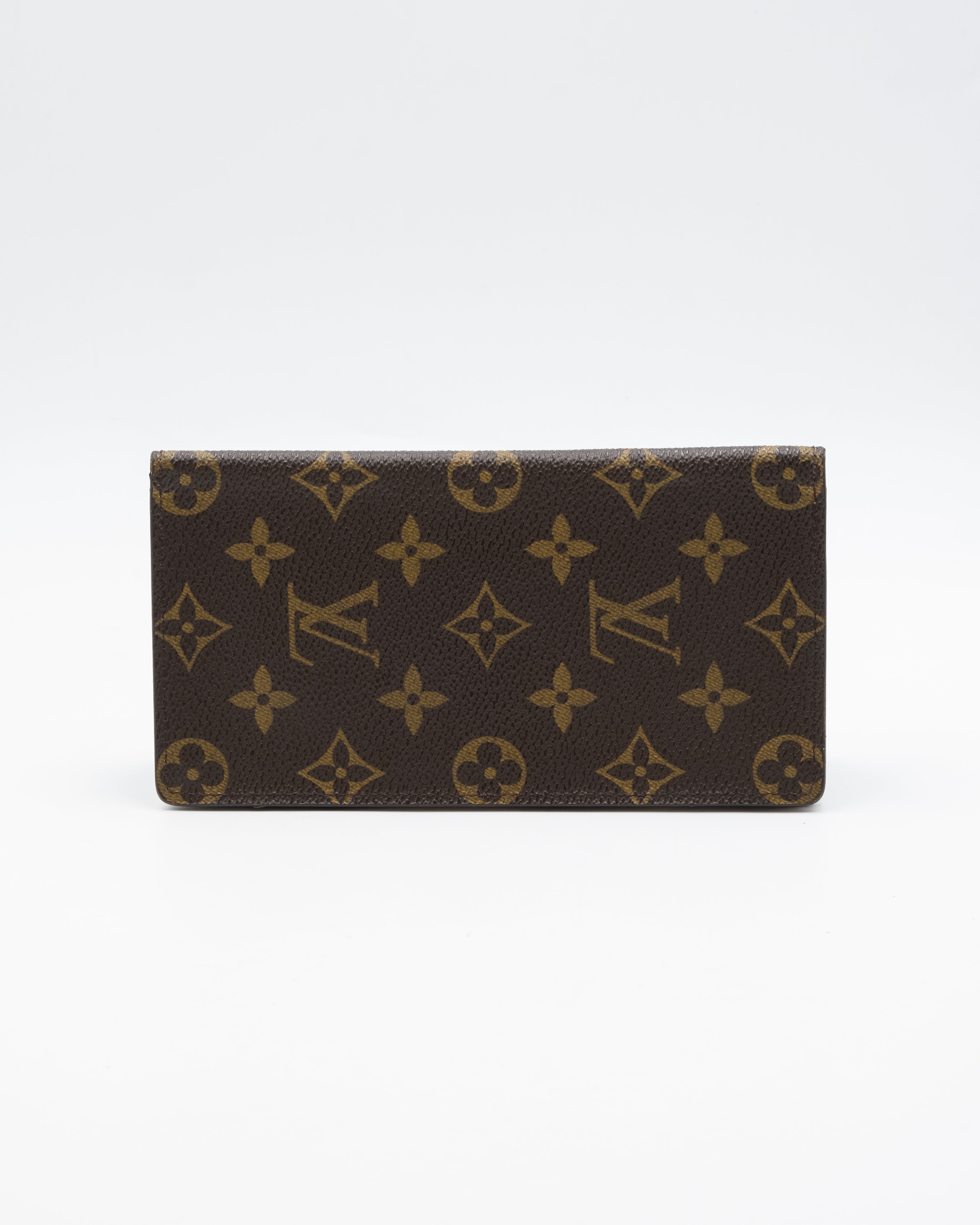 Louis Vuitton Portefeuille Chéquier Monogram Marron