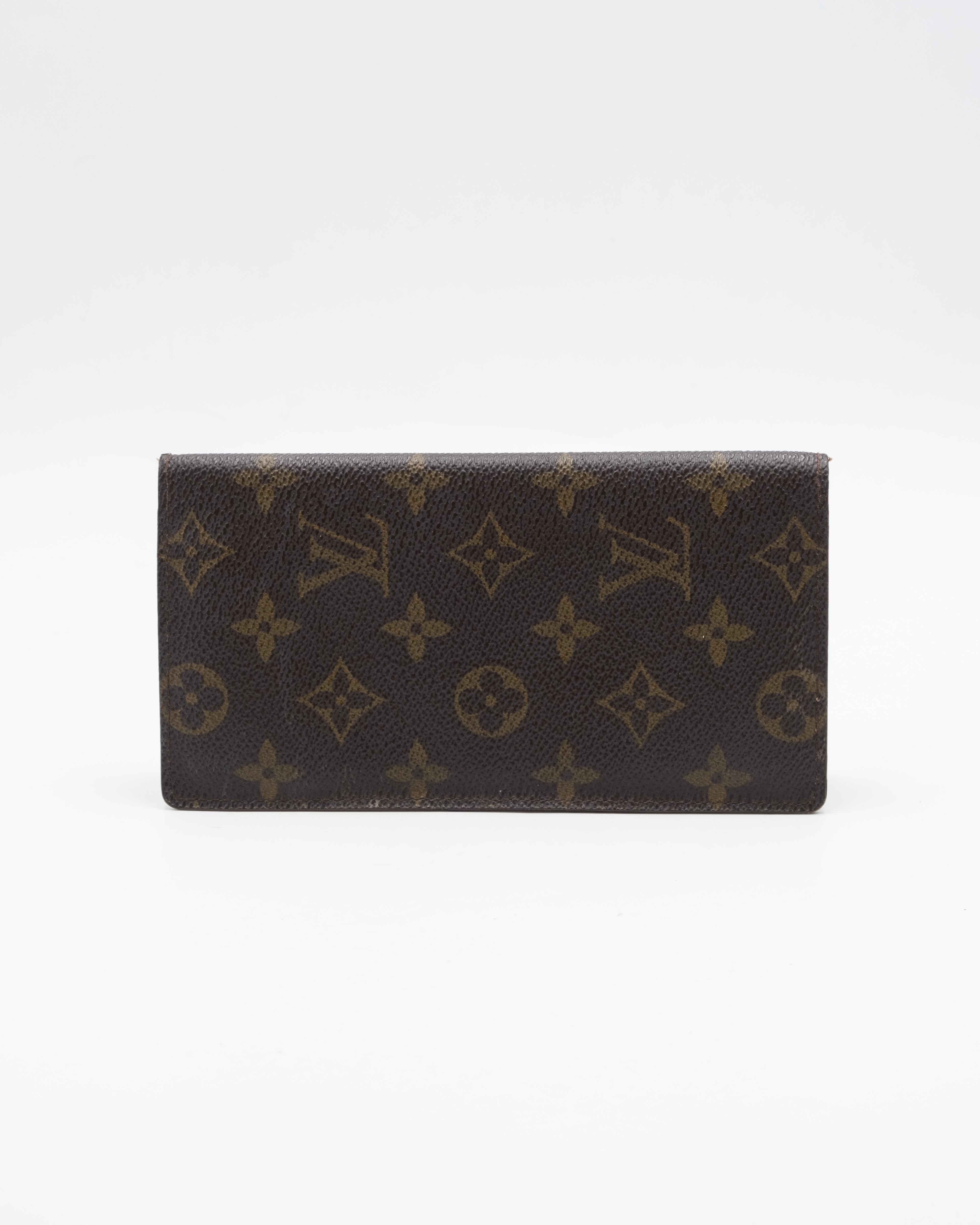 Louis Vuitton Portefeuille Chéquier Monogram Marron