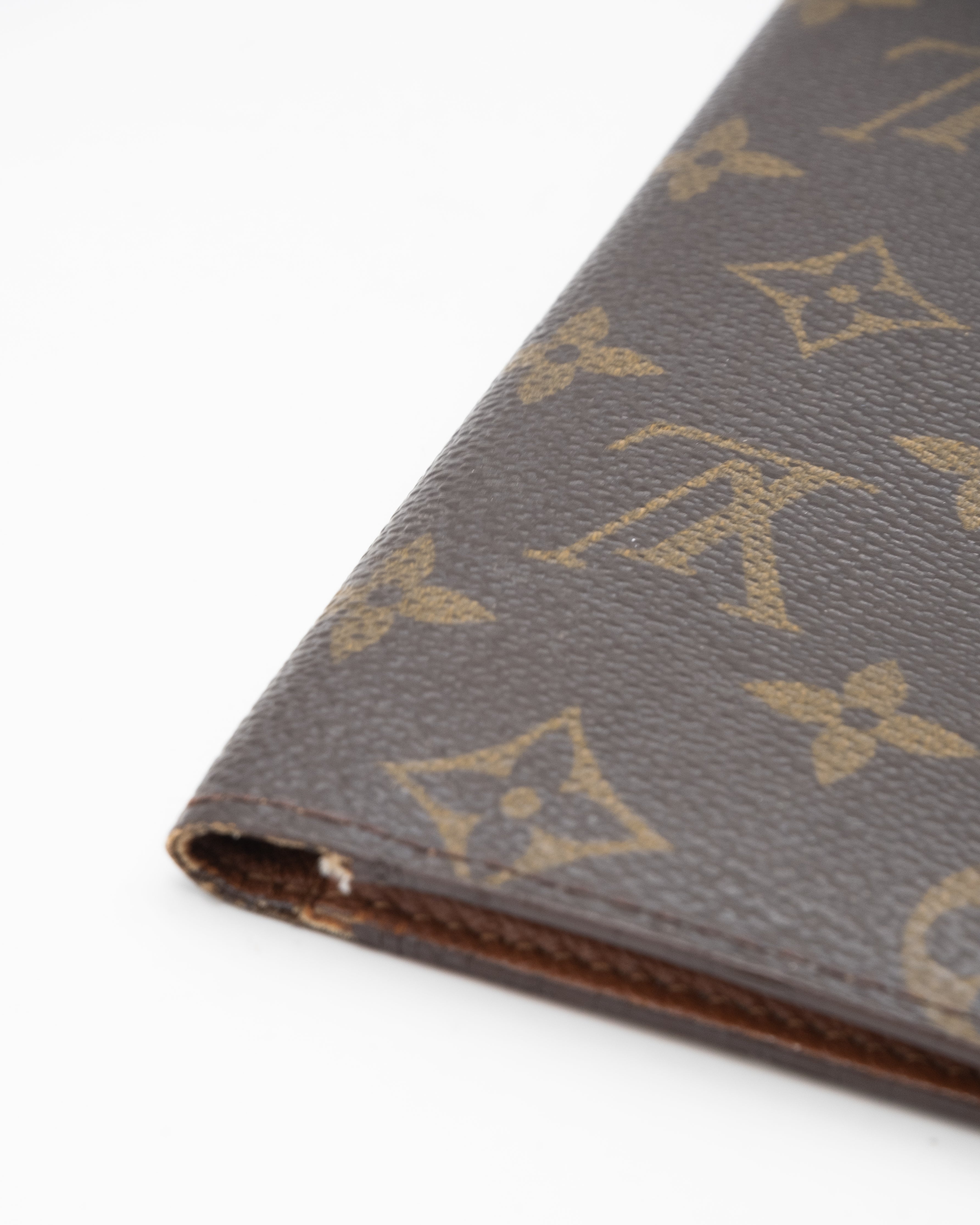 Louis Vuitton Portefeuille Chéquier Monogram Marron