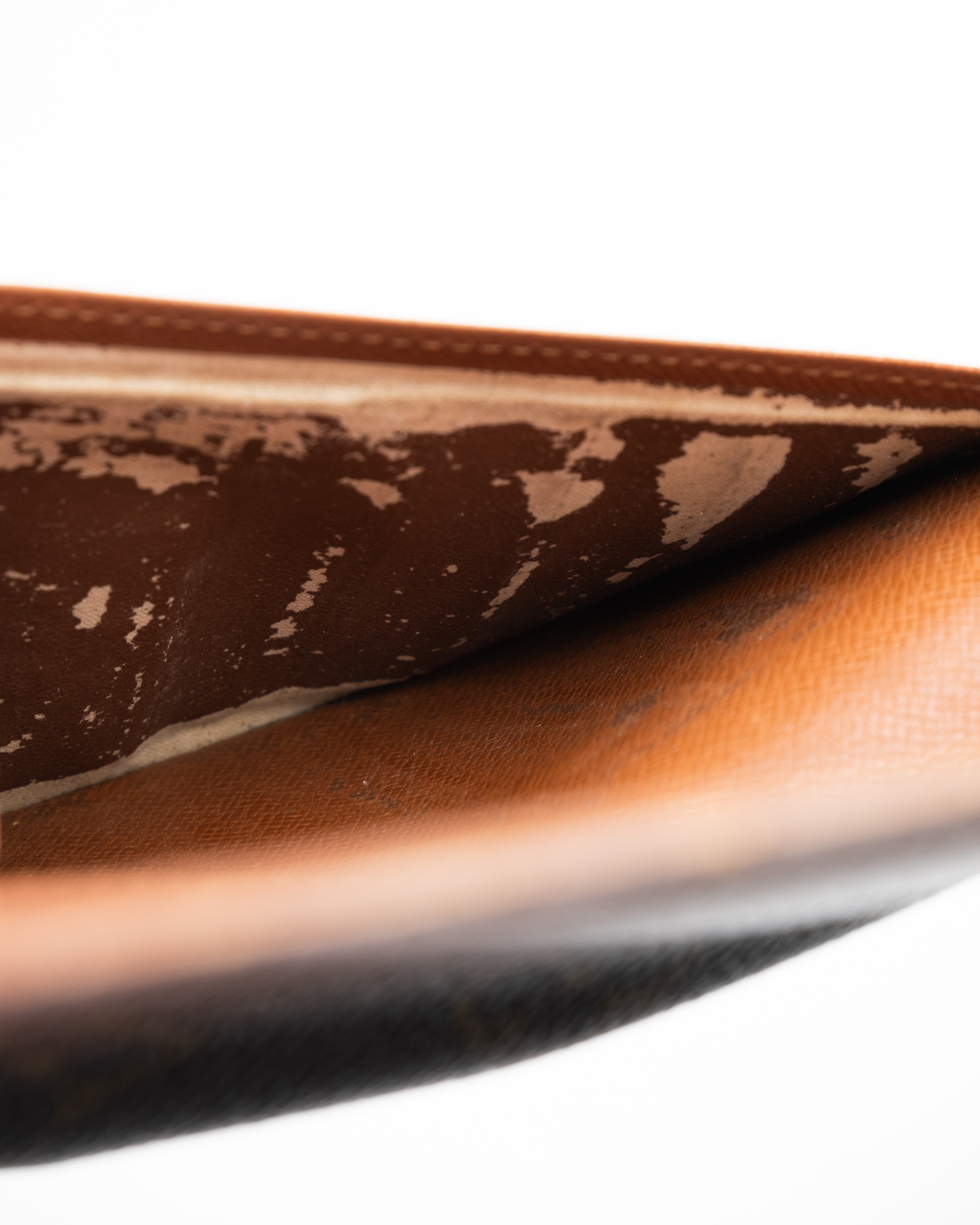 Louis Vuitton Portefeuille Chéquier Monogram Marron