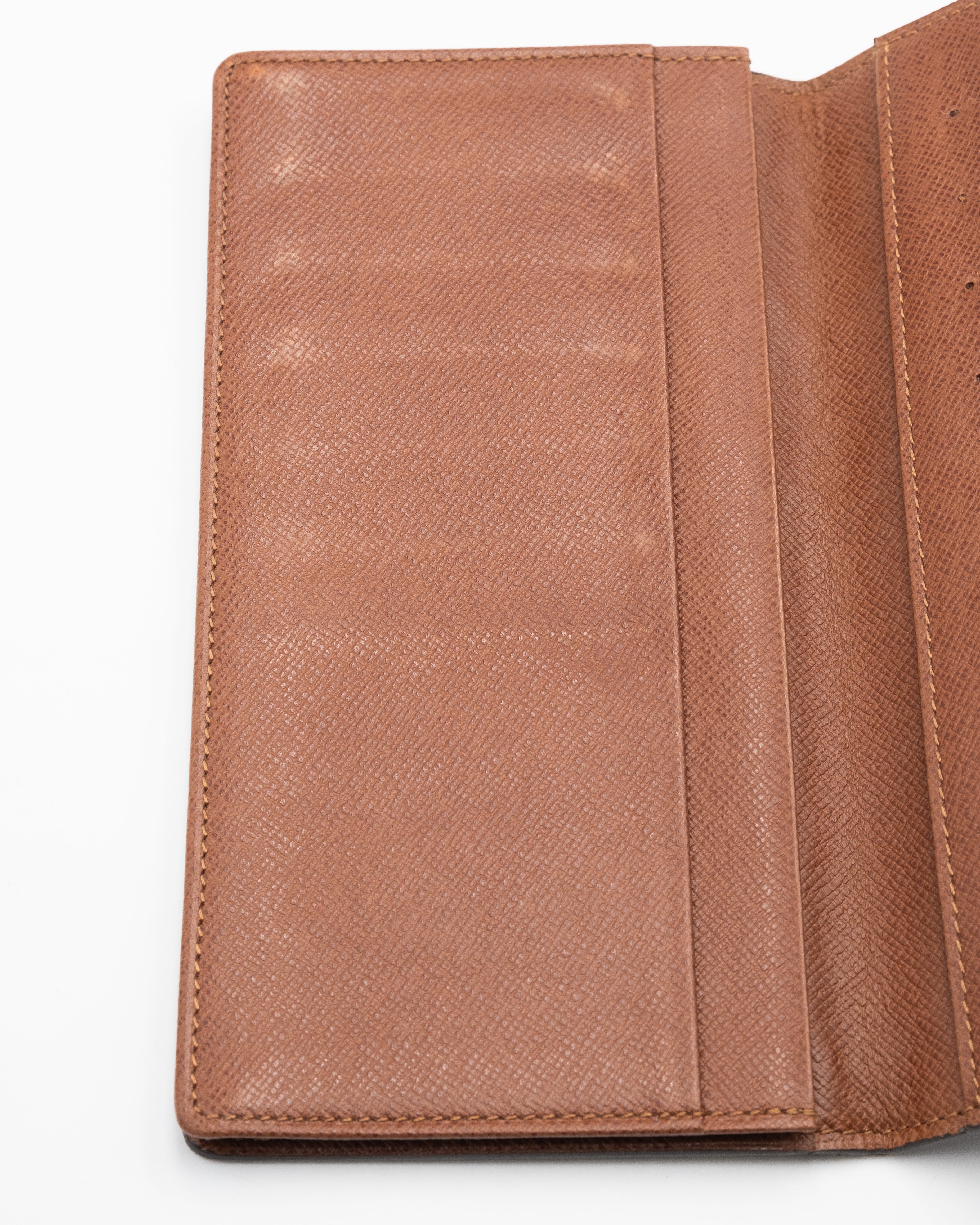 Louis Vuitton Portefeuille Chéquier Monogram Marron