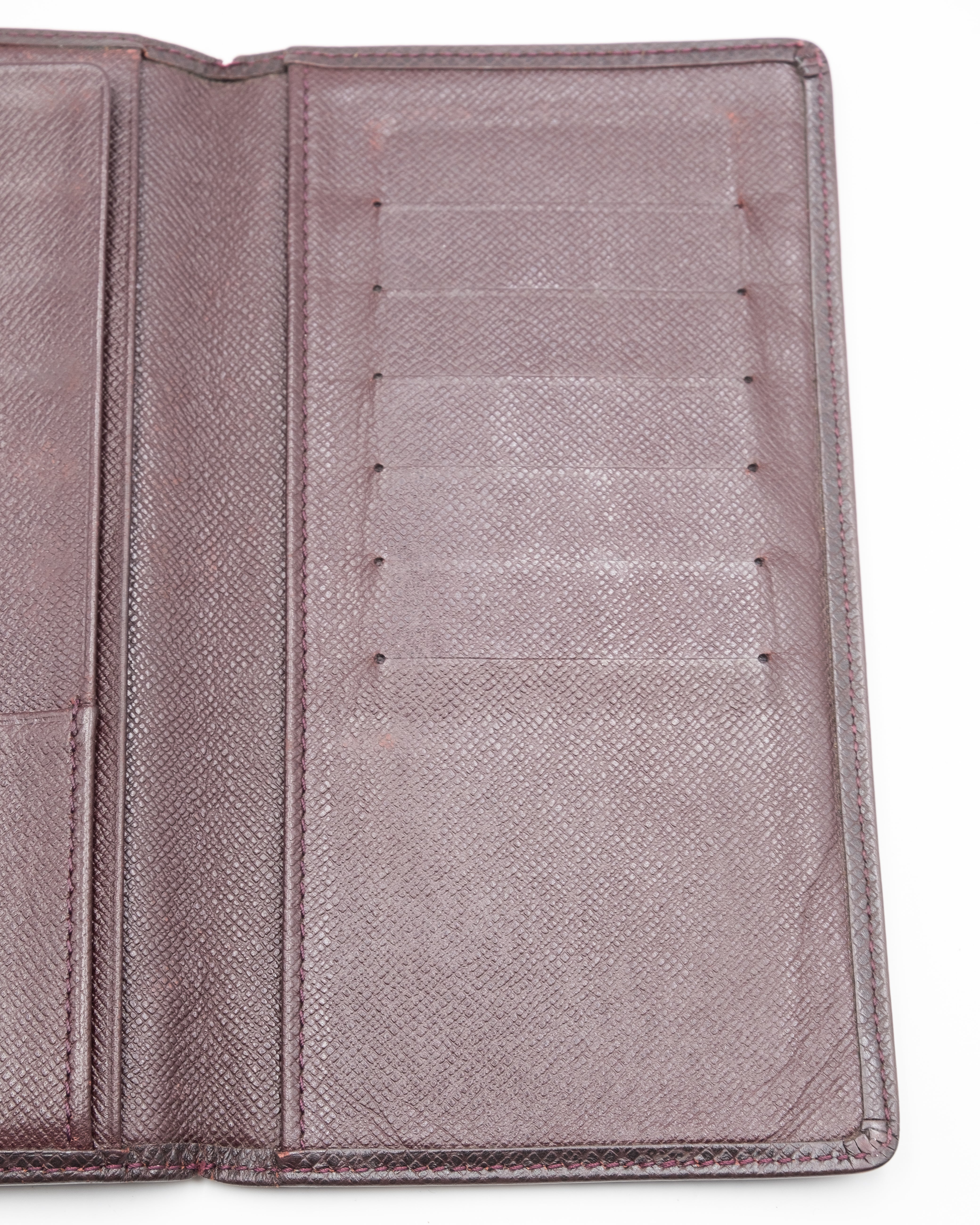 Louis Vuitton Long Epi Brown Wallet