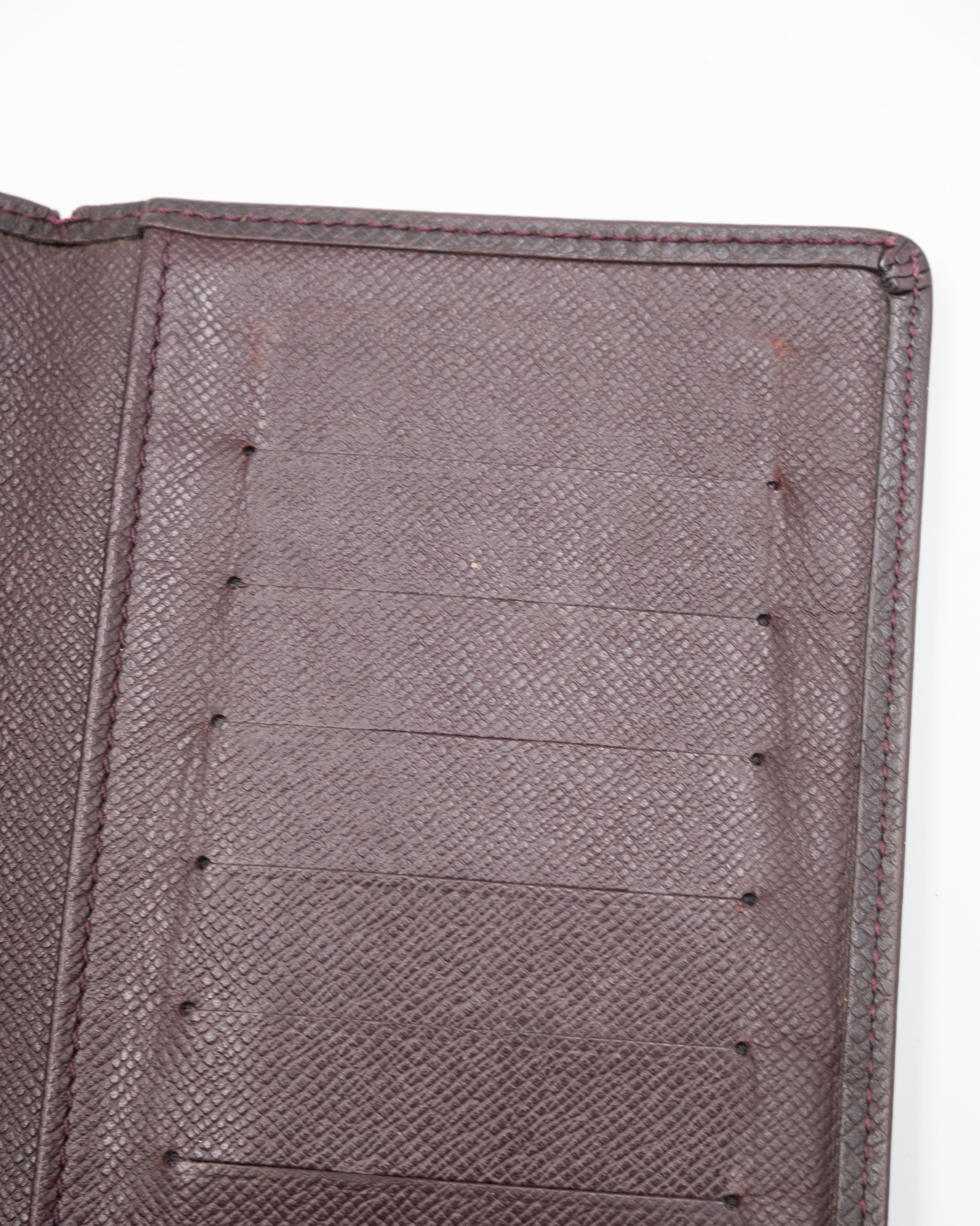 Louis Vuitton Long Epi Brown Wallet