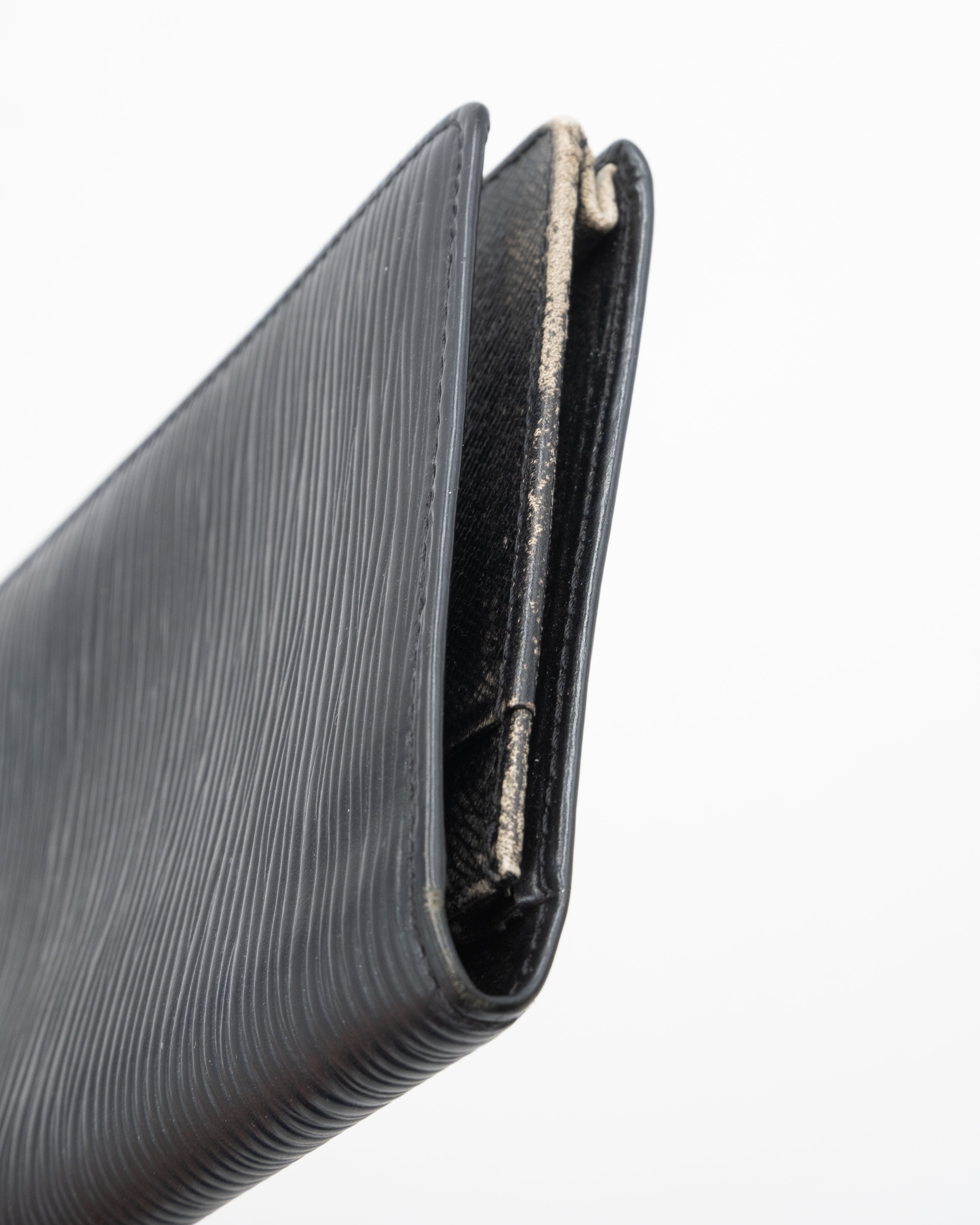 Louis Vuitton Portefeuille Long Epi Noir