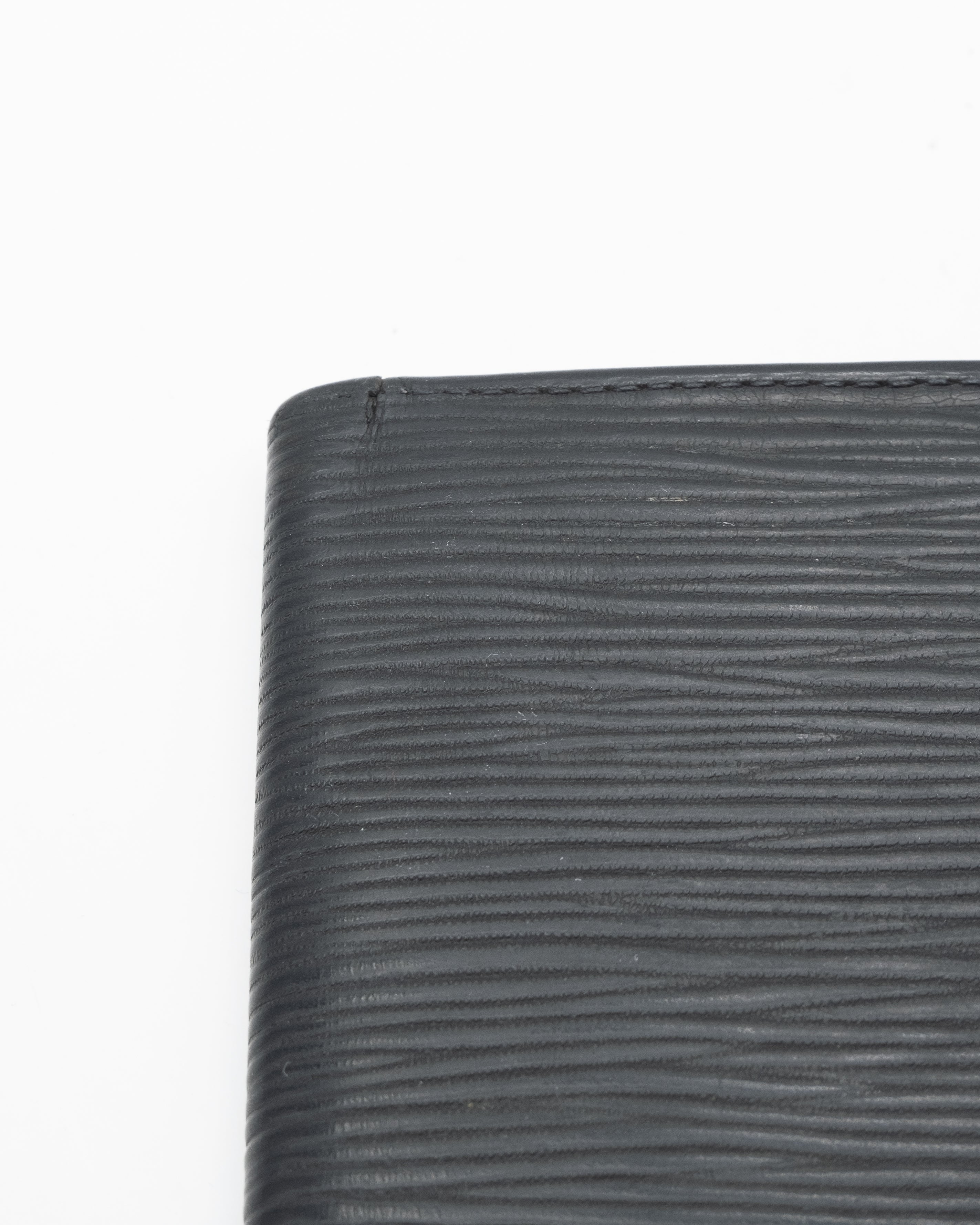 Louis Vuitton Portefeuille Long Epi Noir