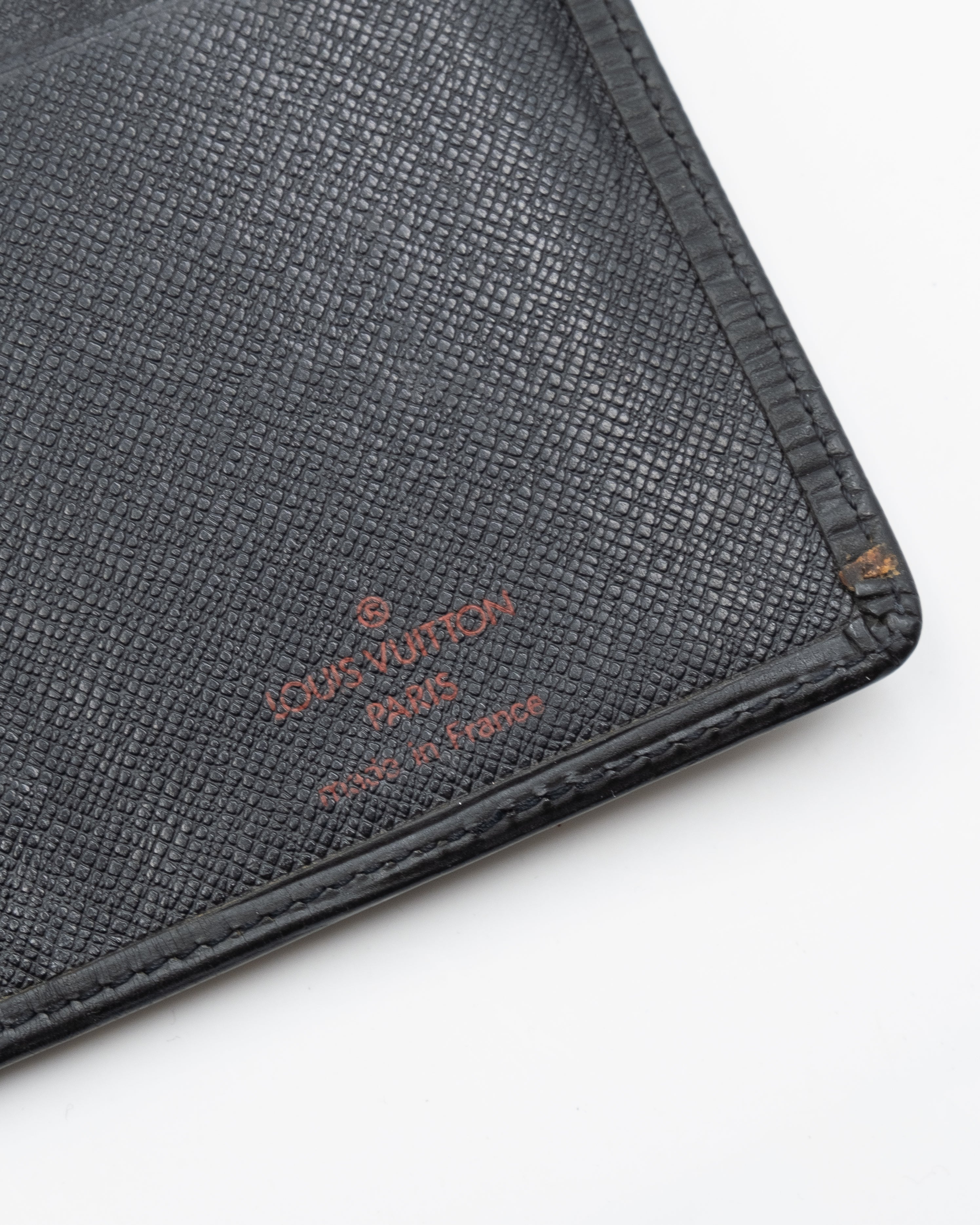 Louis Vuitton Portefeuille Long Epi Noir