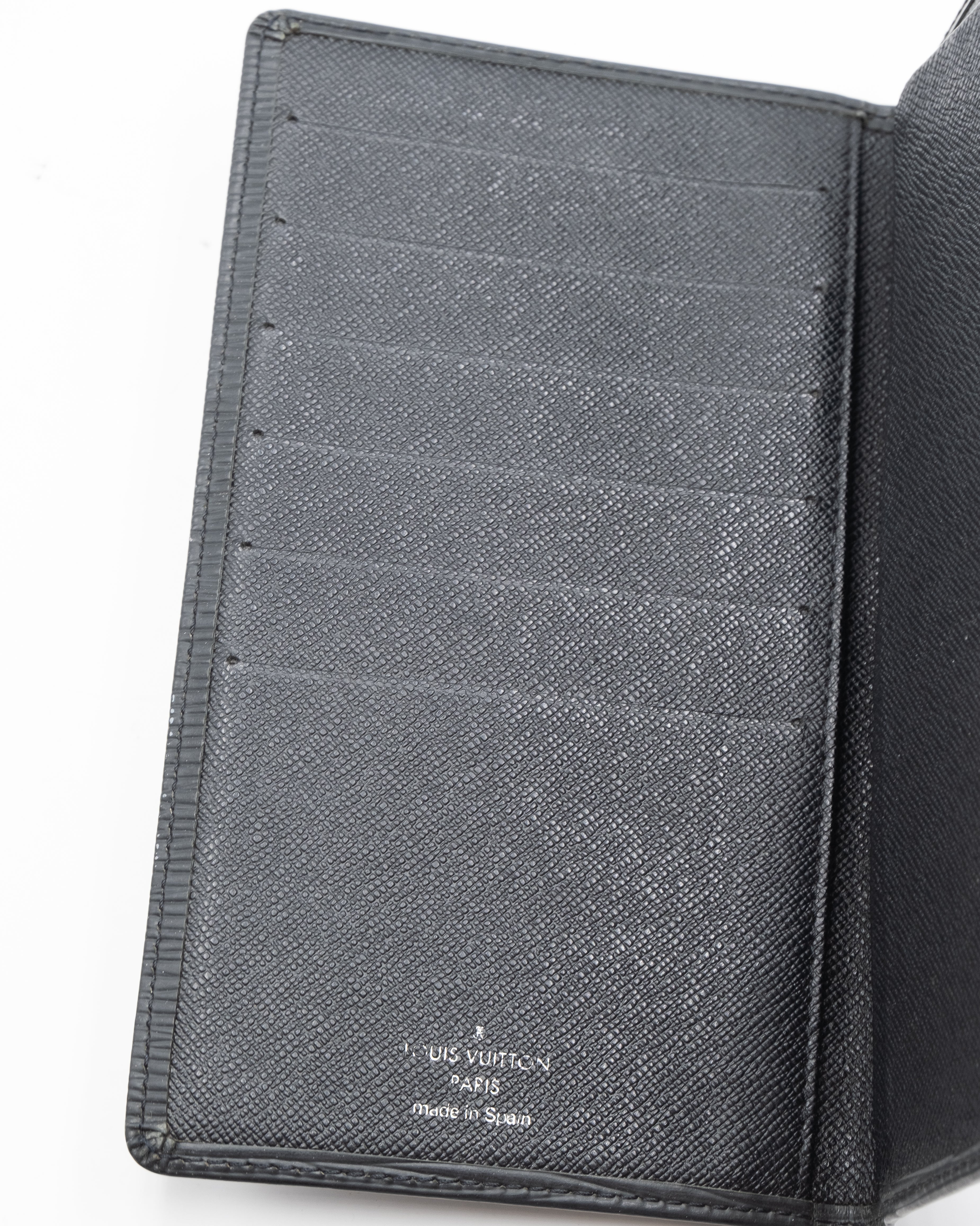 Louis Vuitton Portefeuille Long Epi Noir