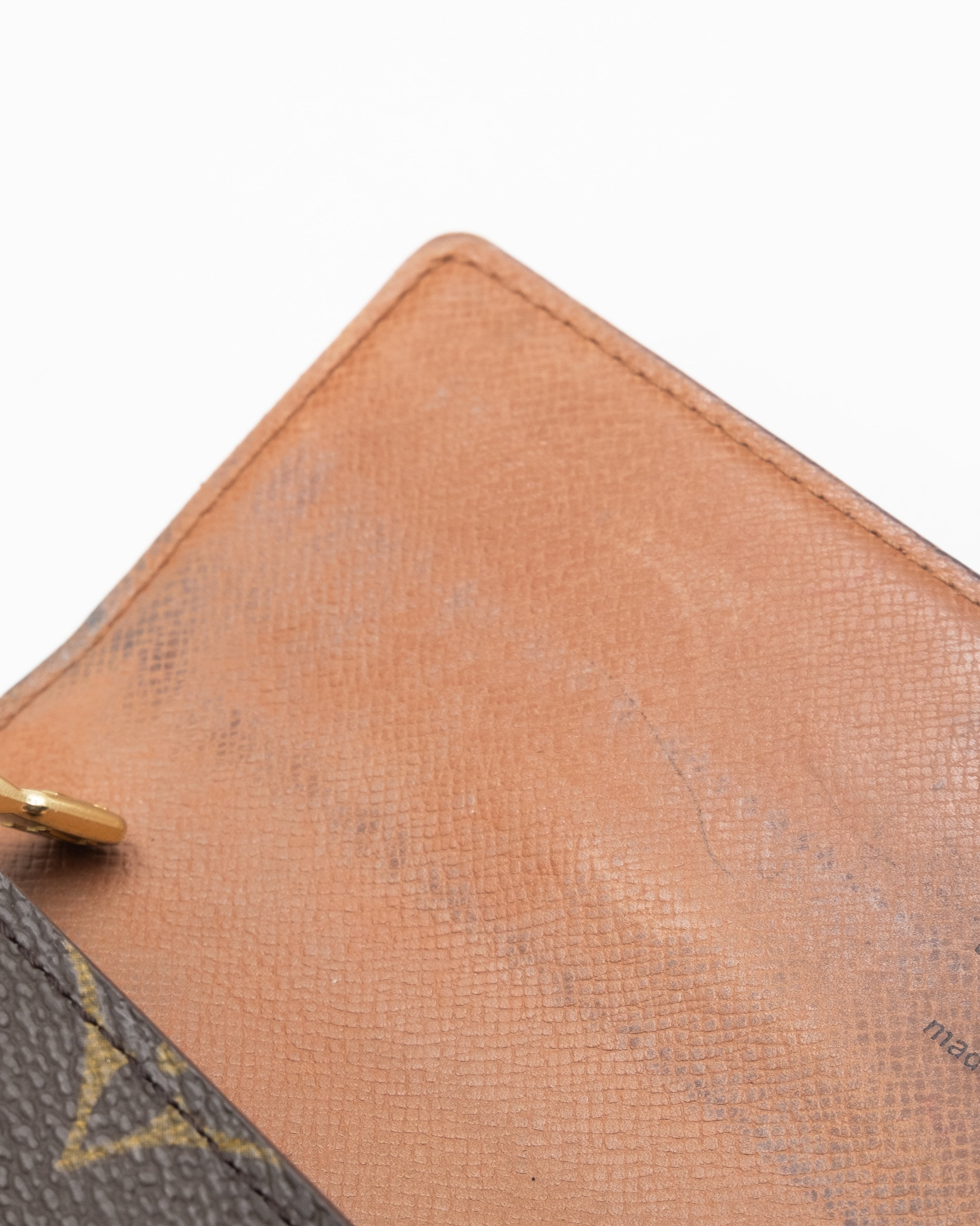 Louis Vuitton Monogram Treasure Wallet Brown