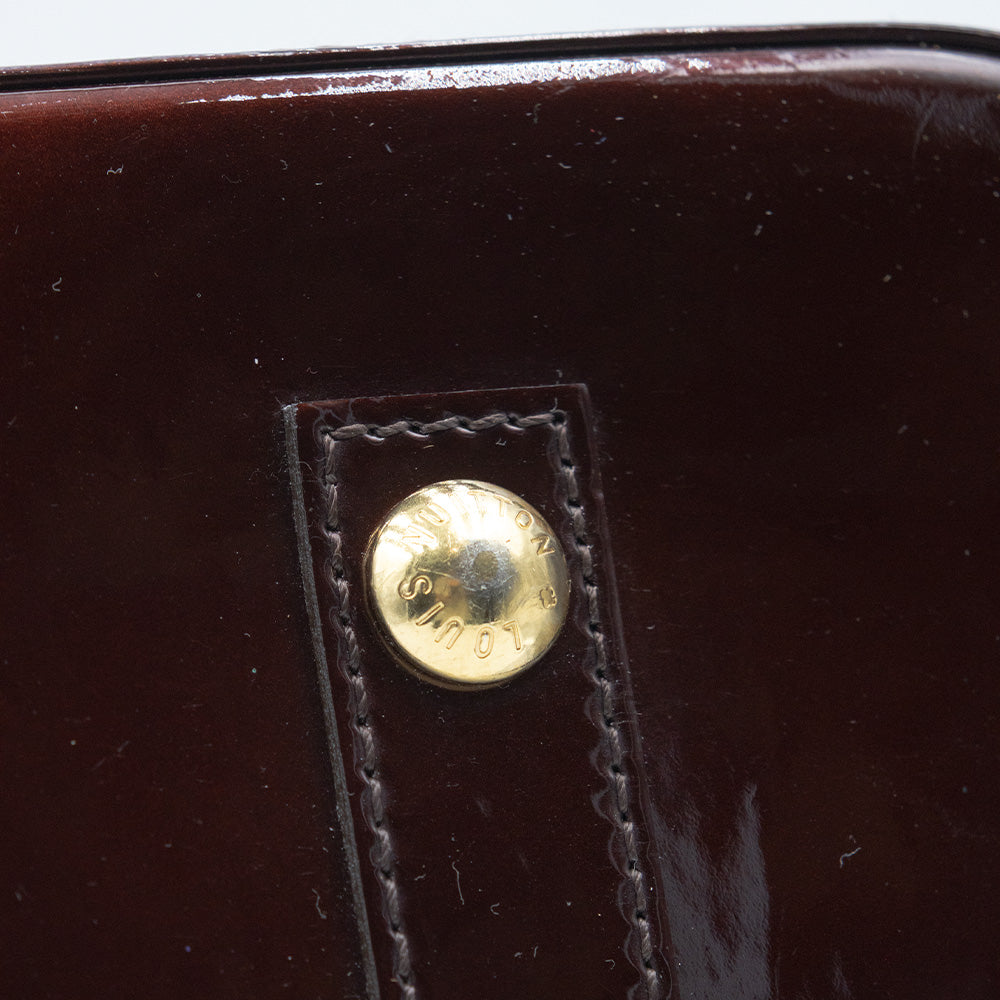 Louis Vuitton Sac à main - Alma MM  - Vernis Aubergine