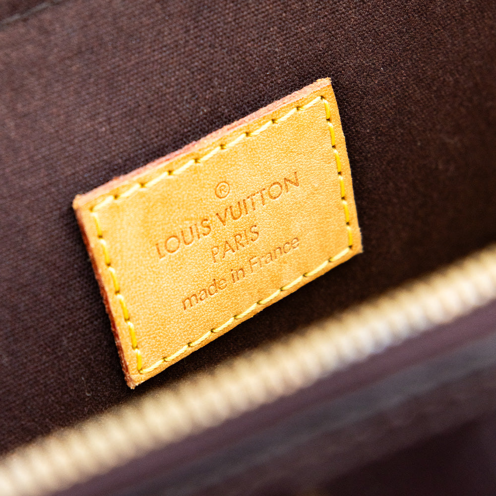 Louis Vuitton Sac à main - Alma MM  - Vernis Aubergine