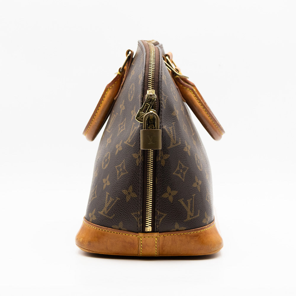 Louis Vuitton Alma PM Vintage Monogram Brown Handbag