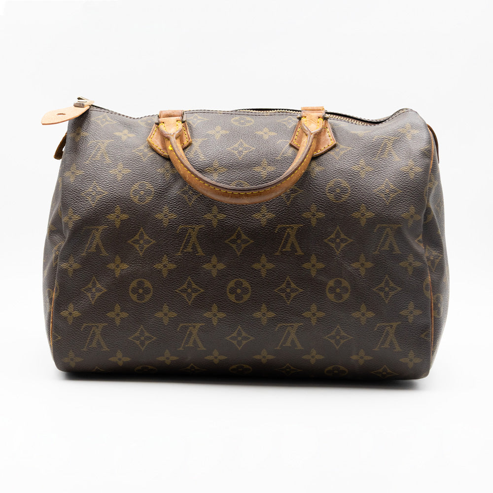 Louis Vuitton Sac à main Speedy 30 Vintage Monogram Marron