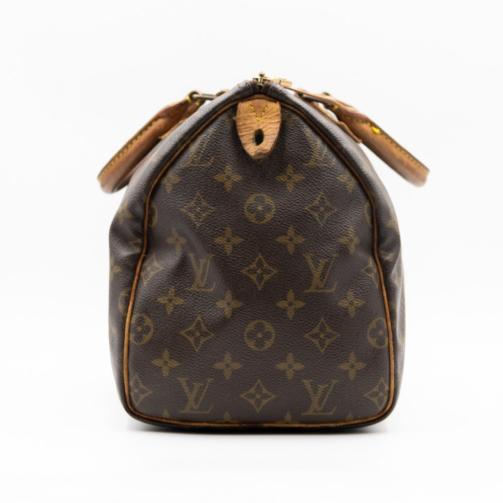Louis Vuitton Sac à main Speedy 30 Vintage Monogram Marron
