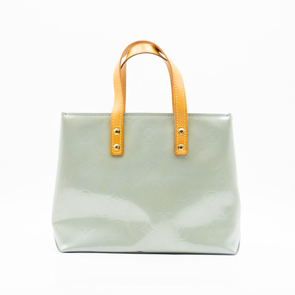 Louis Vuitton Vernis Reade PM Handbag, Aqua Green