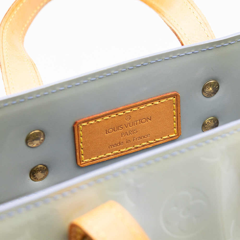 Louis Vuitton Vernis Reade PM Handbag, Aqua Green