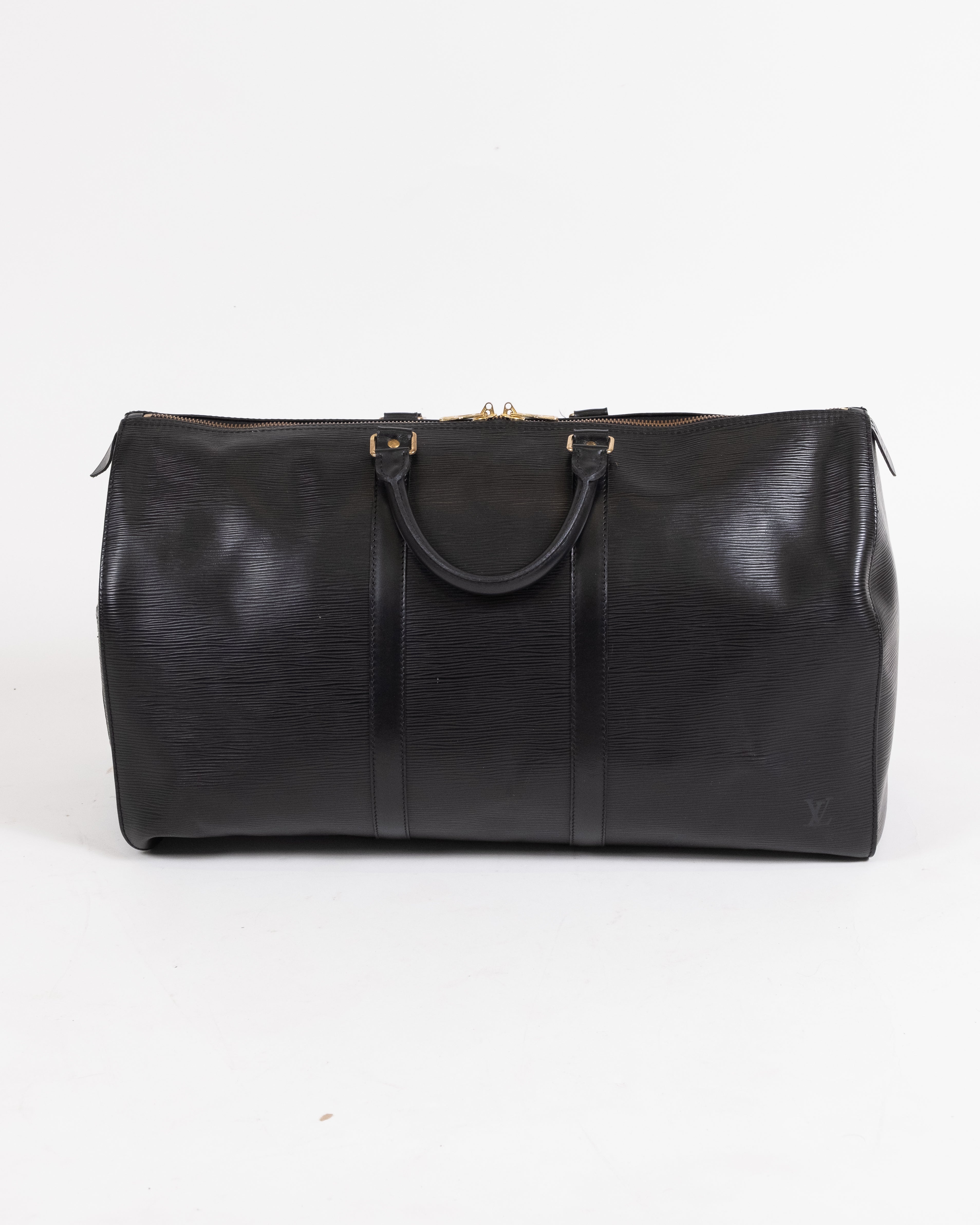 Louis Vuitton Sac de voyage Keepall 50 Epi Noir
