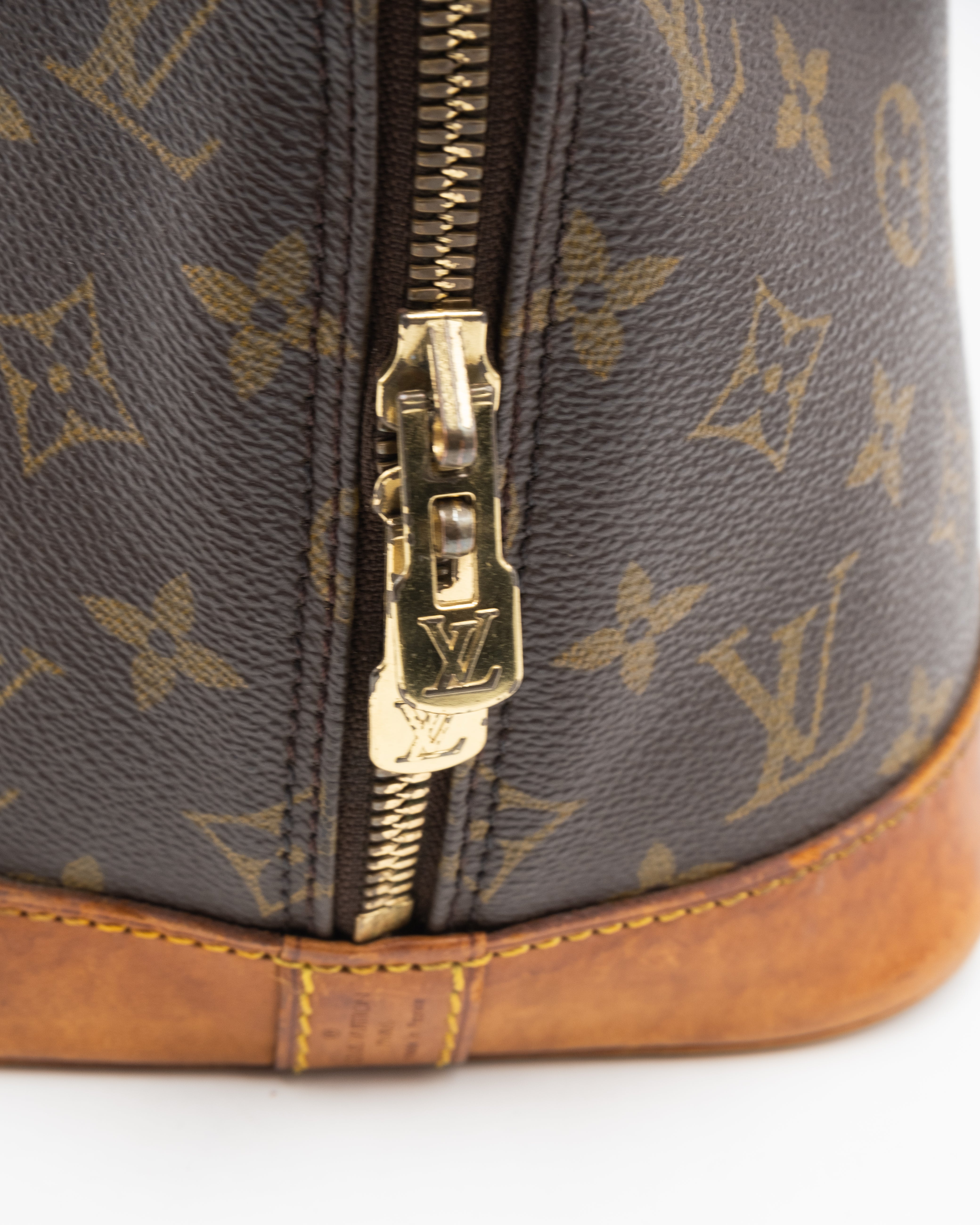 Louis Vuitton Alma PM Vintage Monogram Brown Handbag