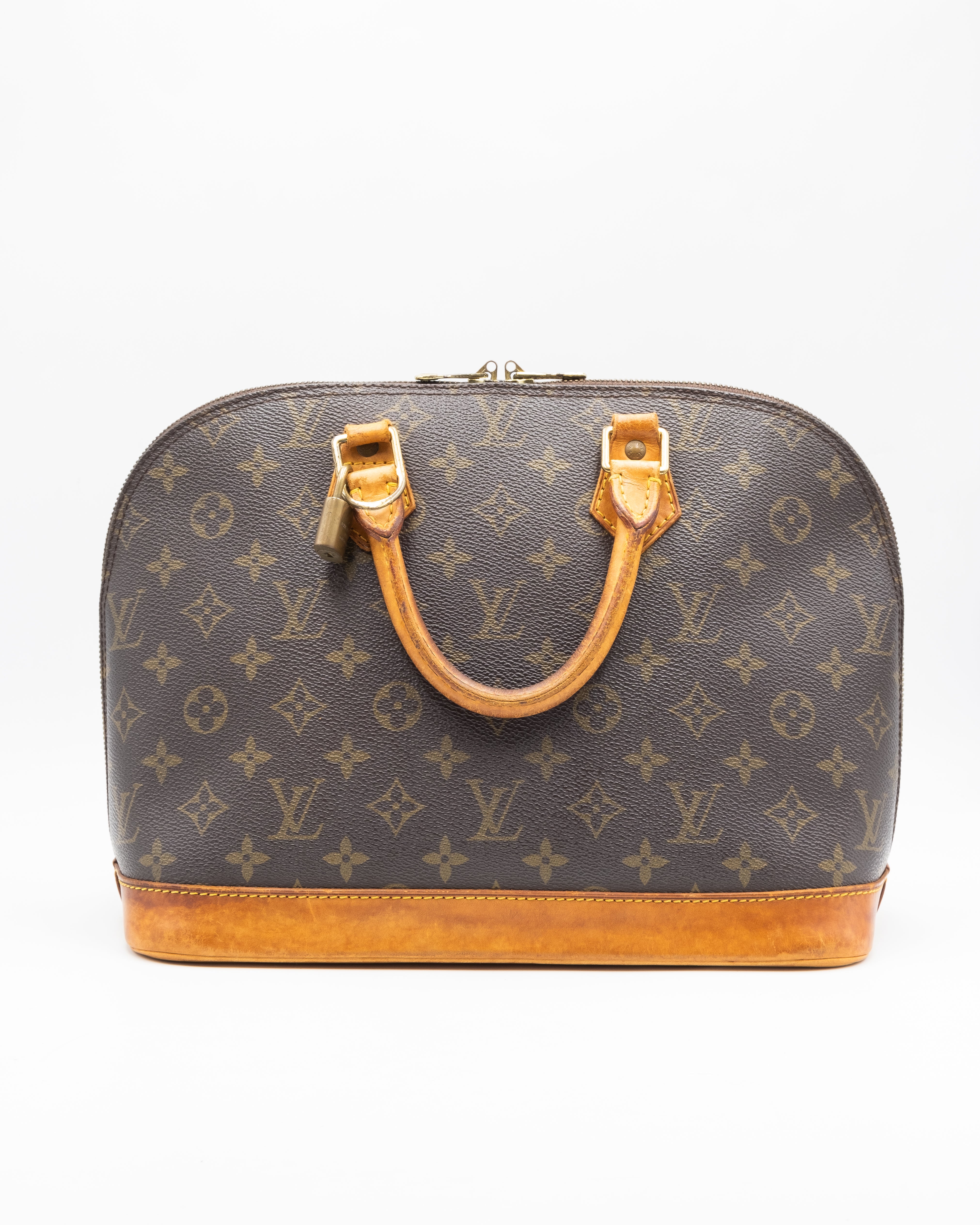 Louis Vuitton Sac à main Alma PM Vintage Monogram Marron