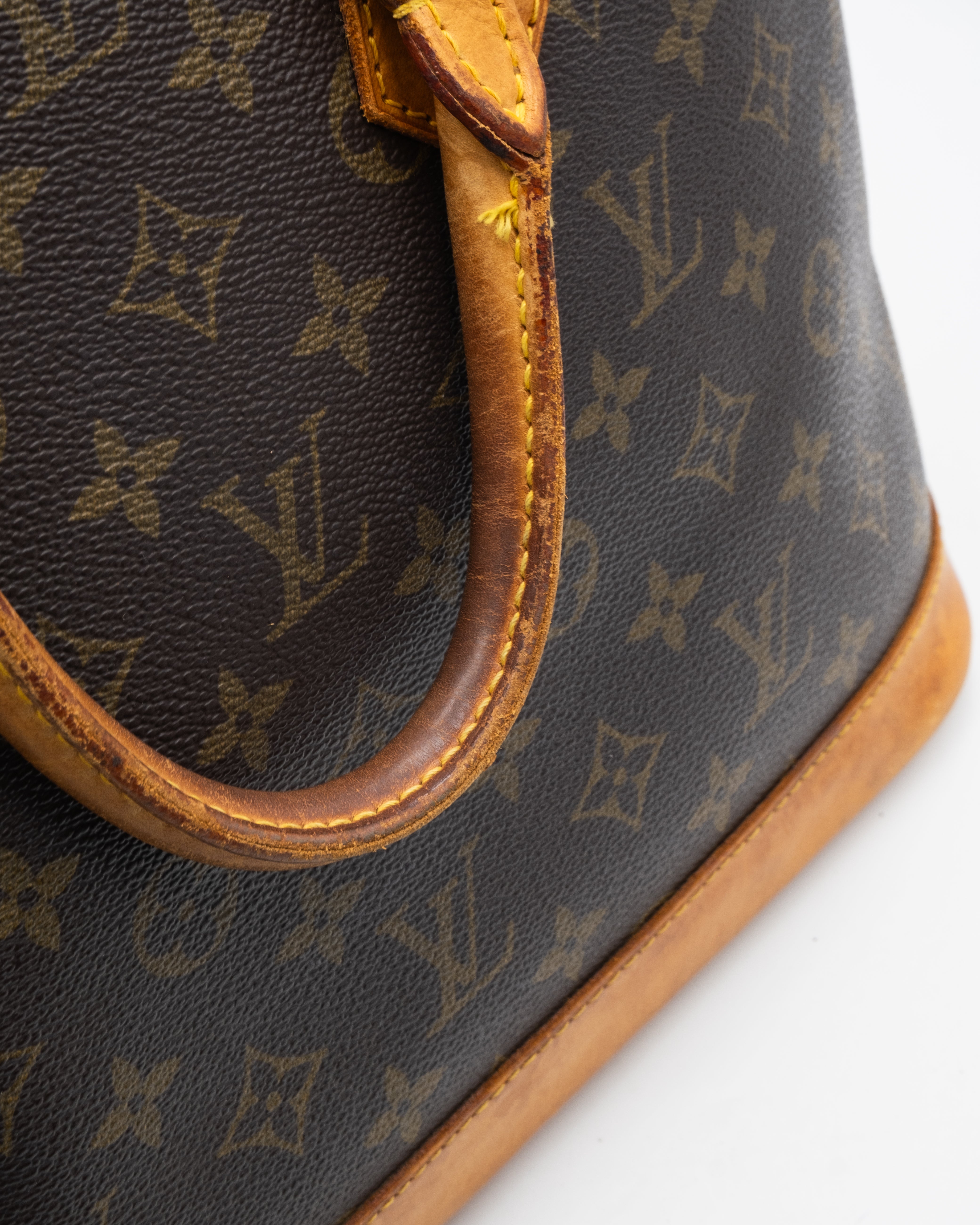 Louis Vuitton Sac à main Alma PM Vintage Monogram Marron
