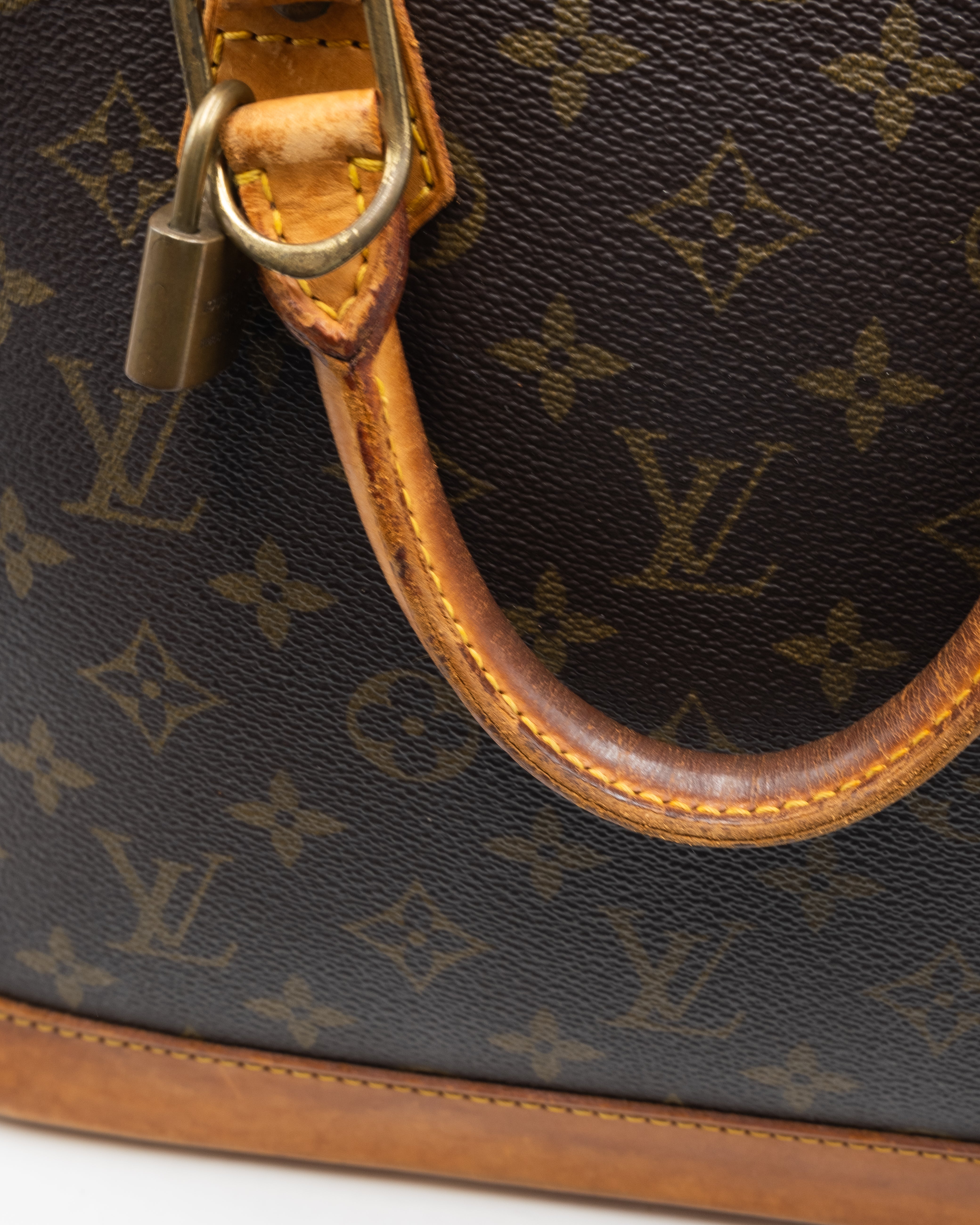Louis Vuitton Sac à main Alma PM Vintage Monogram Marron
