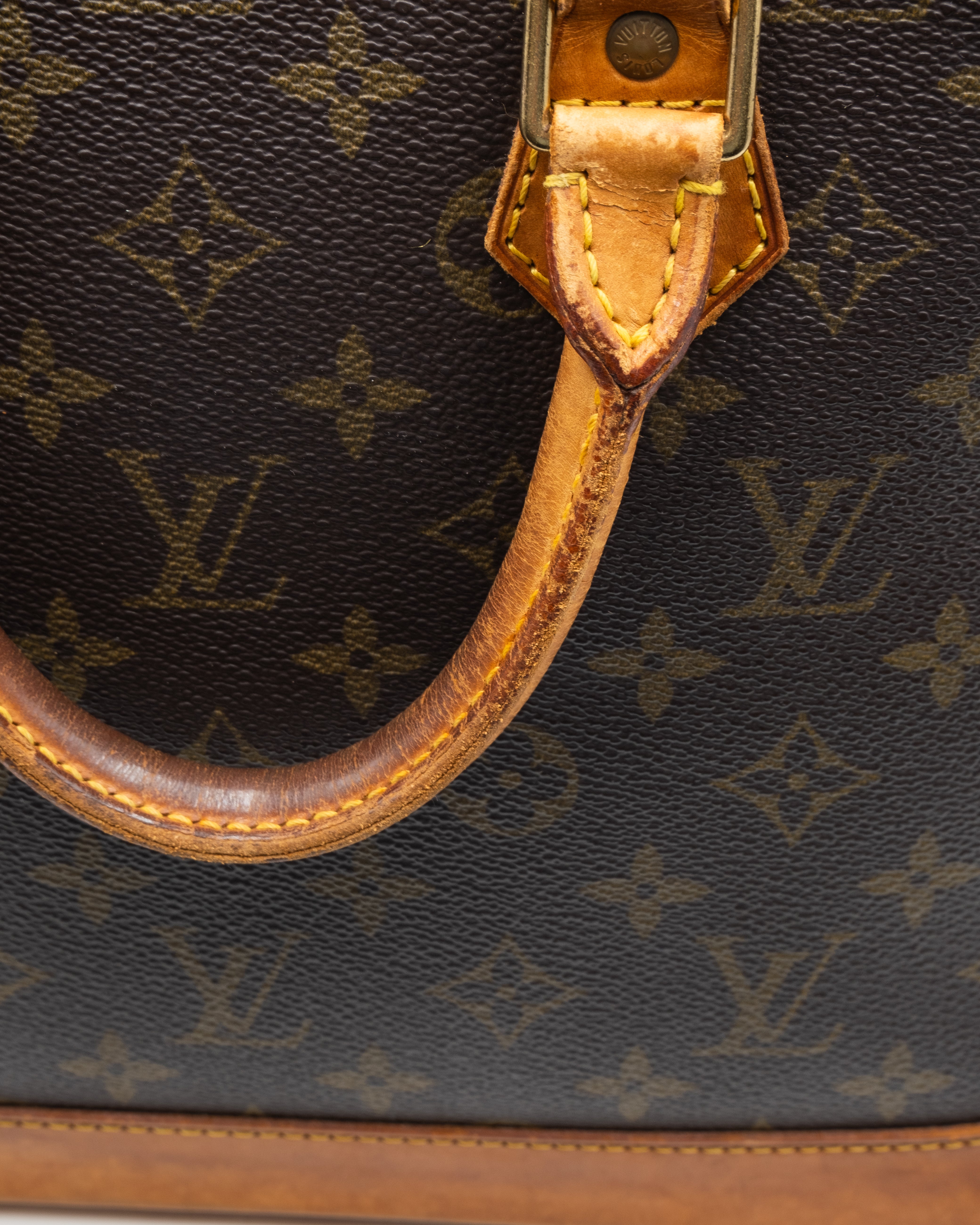 Louis Vuitton Sac à main Alma PM Vintage Monogram Marron