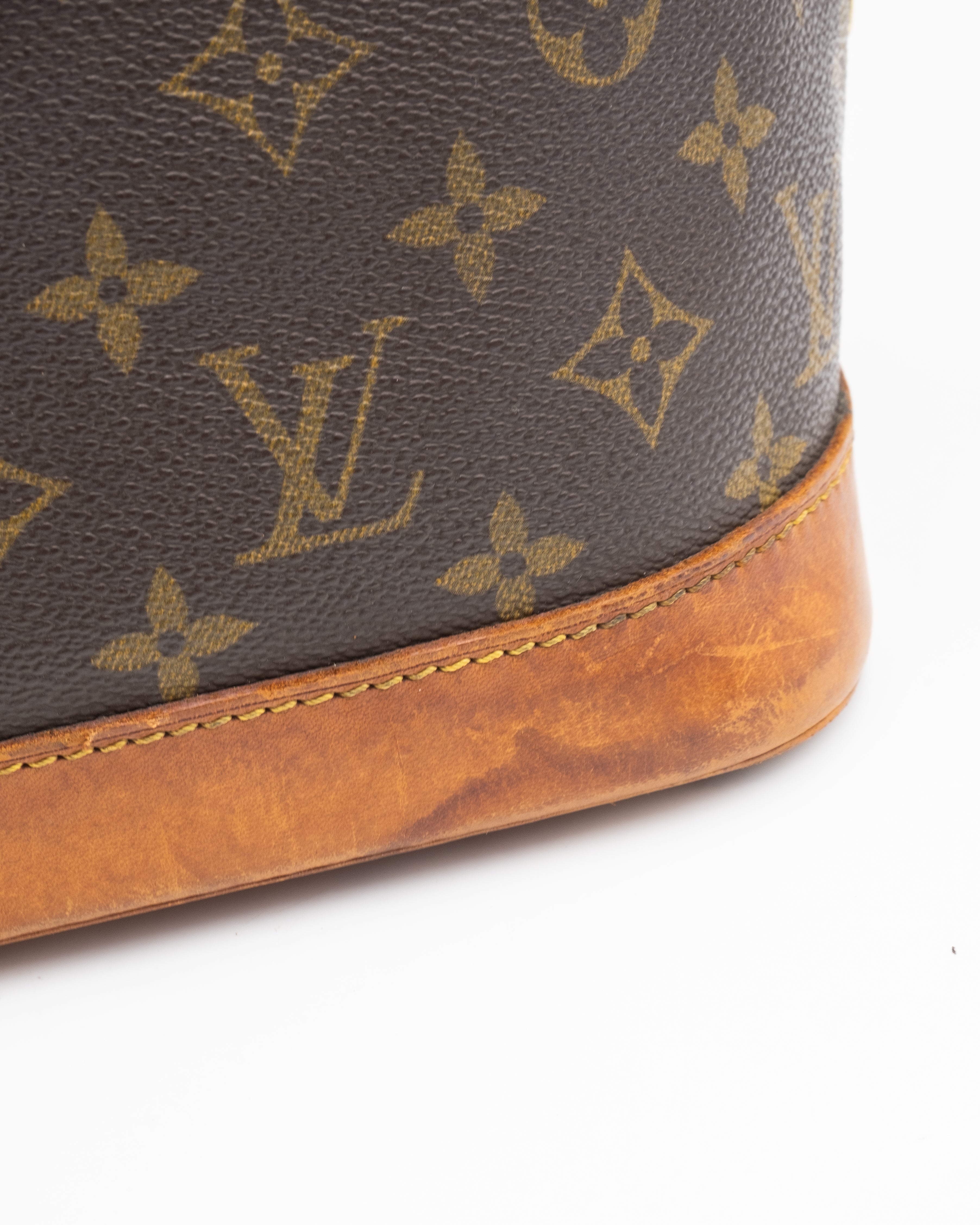 Louis Vuitton Alma PM Vintage Monogram Brown Handbag