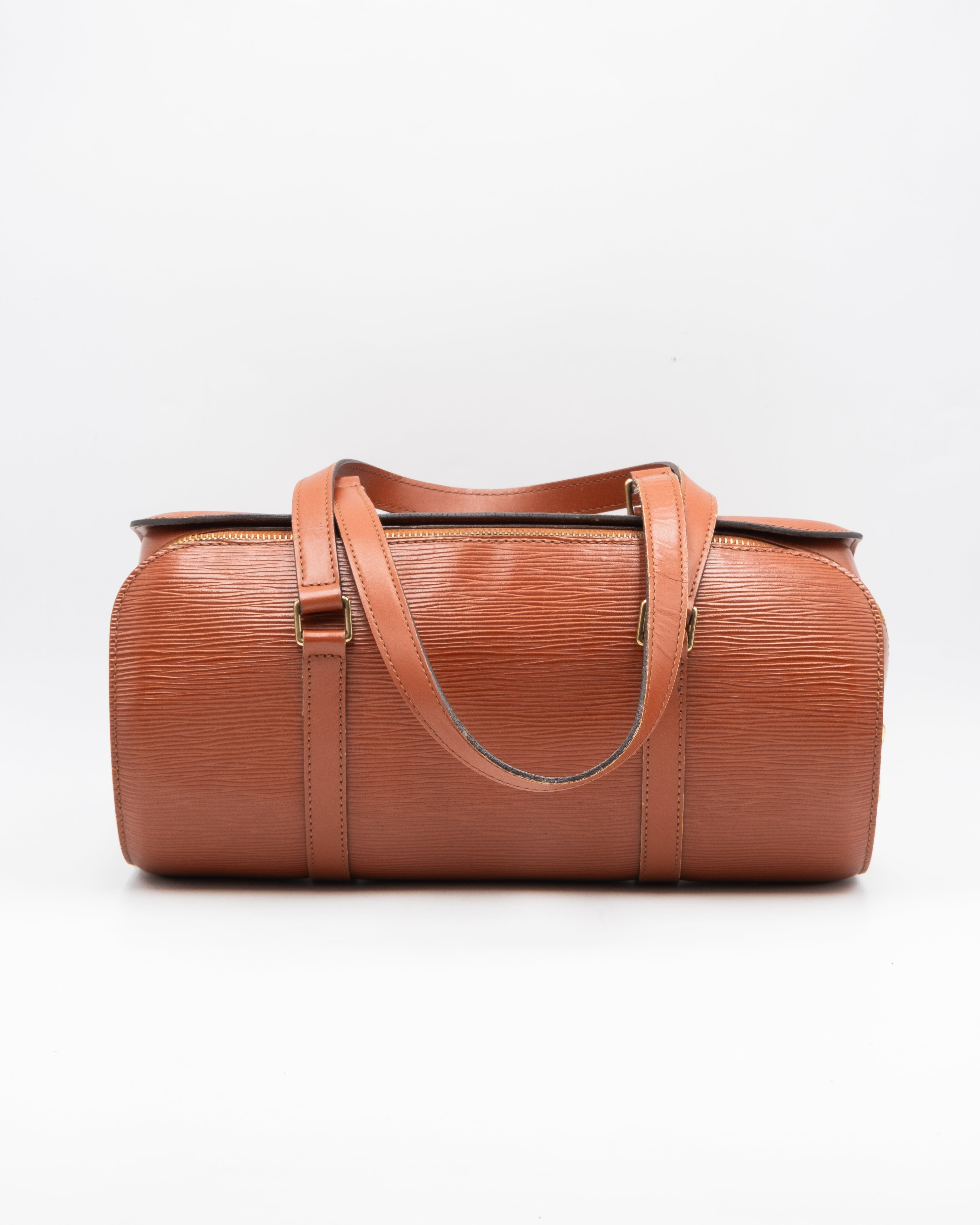 Louis Vuitton Sac à main Papillon Soufflot Epi Marron