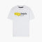Palm Angels T-shirt Los Angeles Spray Blanc