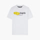 Palm Angels T-shirt Los Angeles Spray Blanc
