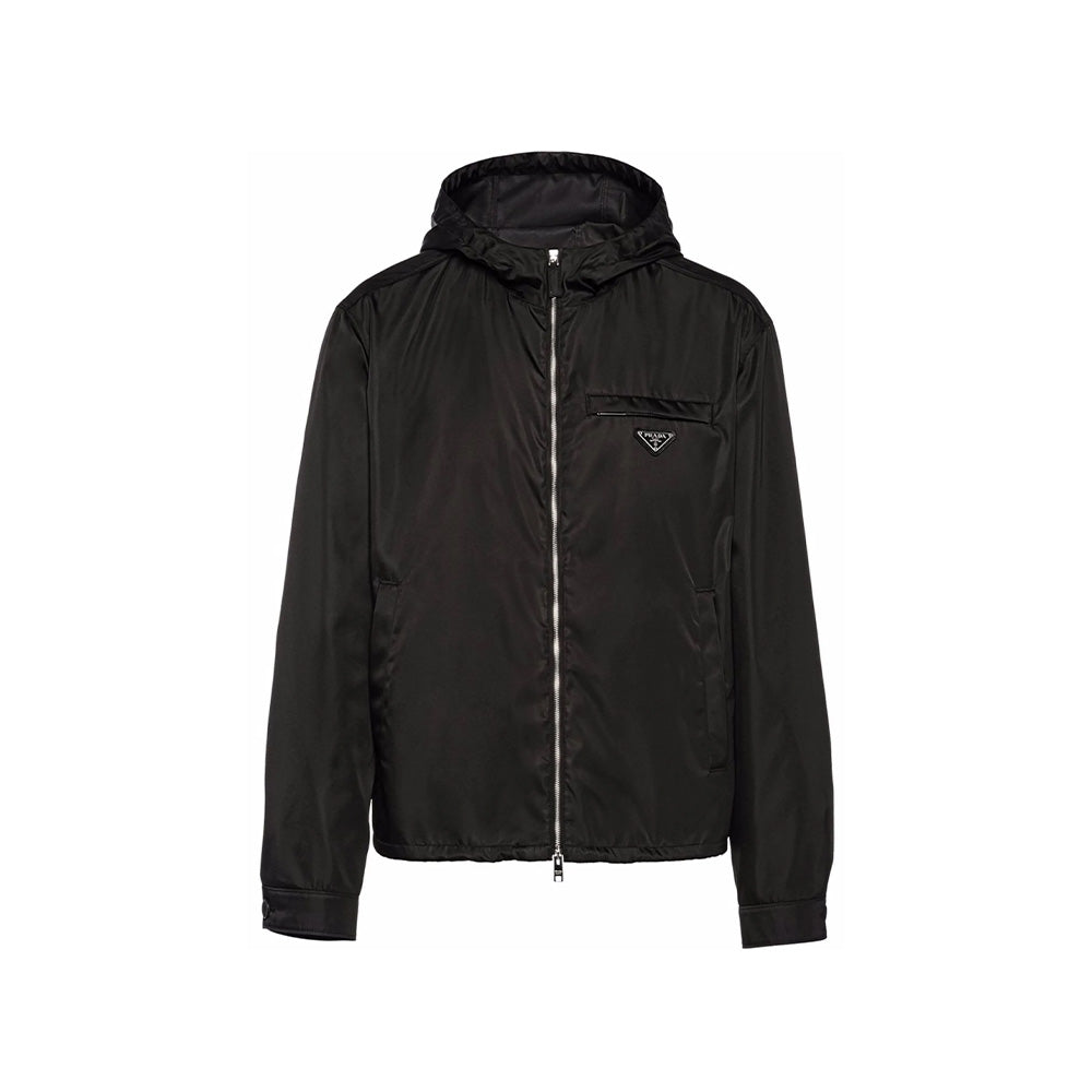 Prada Veste Plaque Logo Noir