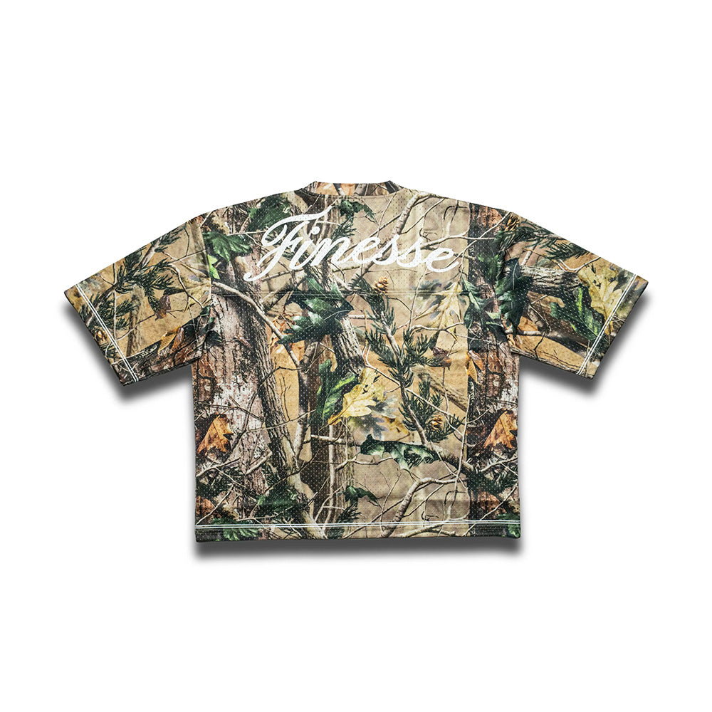 Finesse T-shirt Jersey Baseball "44" Camo