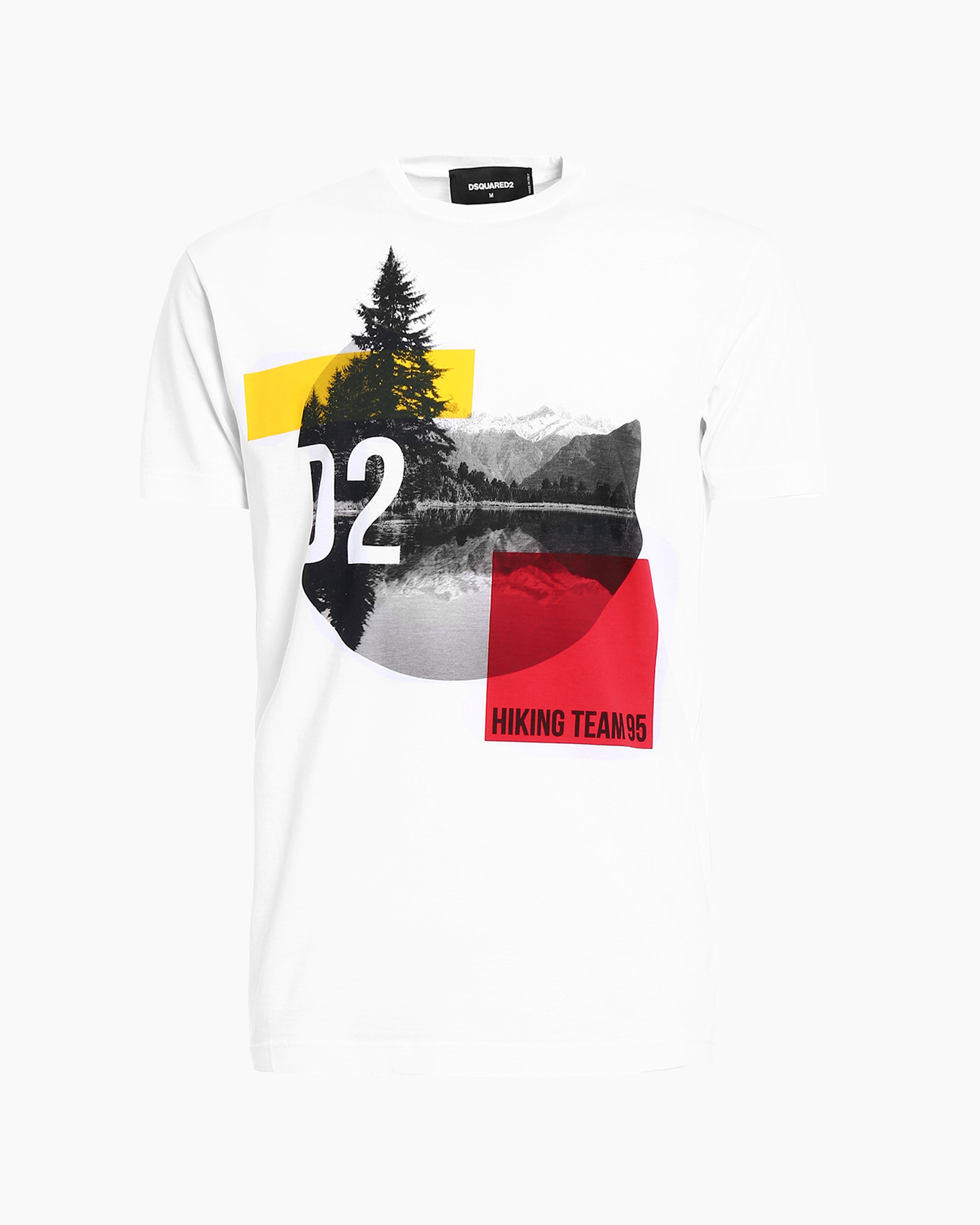 Dsquared T-Shirt - Hiking Teams 95 - White