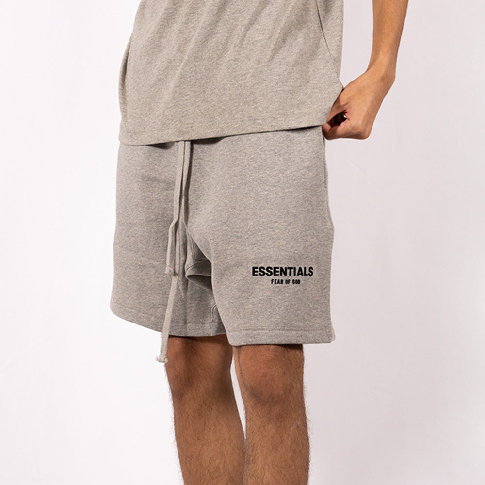 Essentials Fear of God Short Dark Oatmeal Gris Foncé