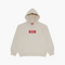 Supreme Hoodie - Box Logo - Beige