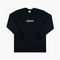 Supreme Long Sleeve Box Logo T-Shirt Navy Blue