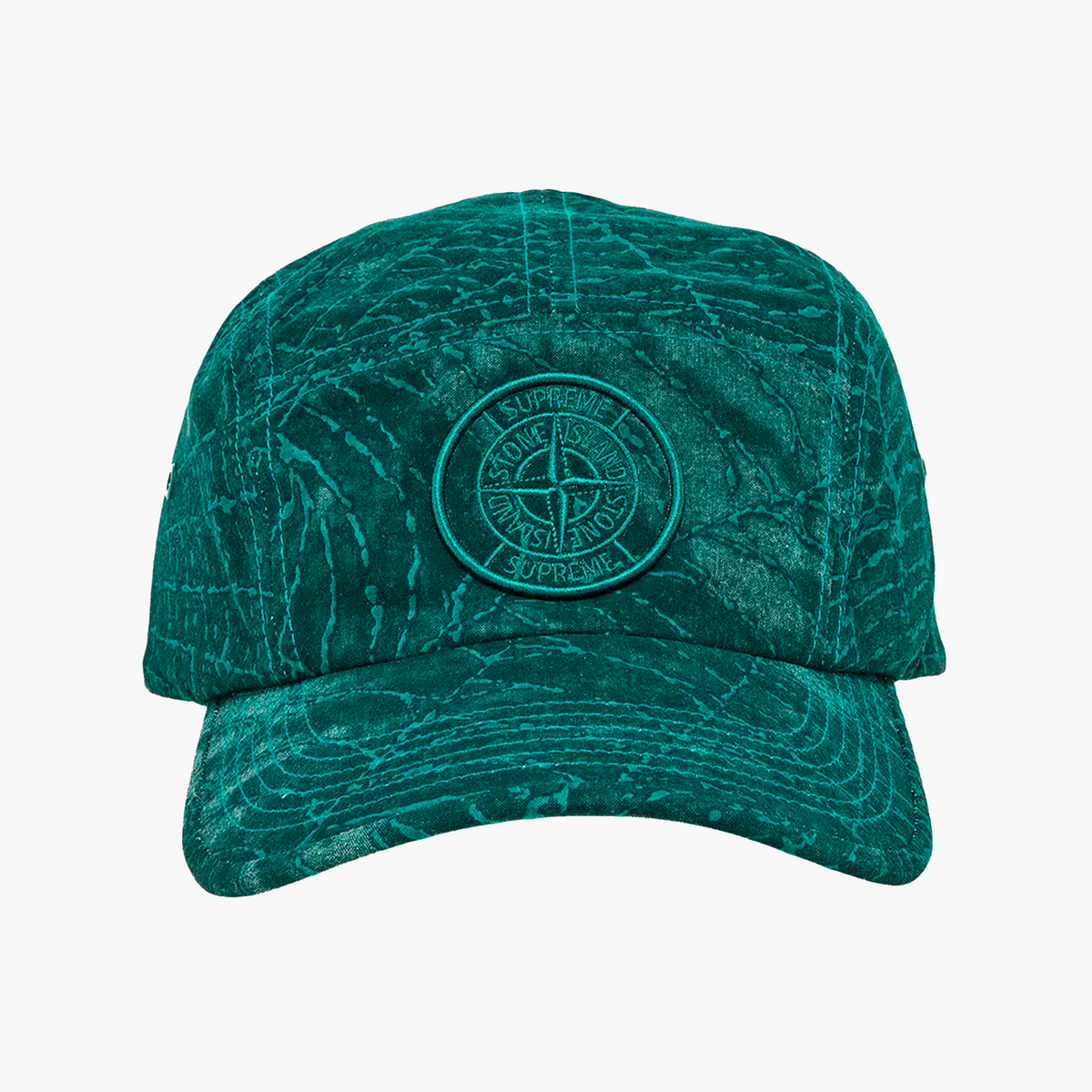 Supreme x Stone Island Green Cap