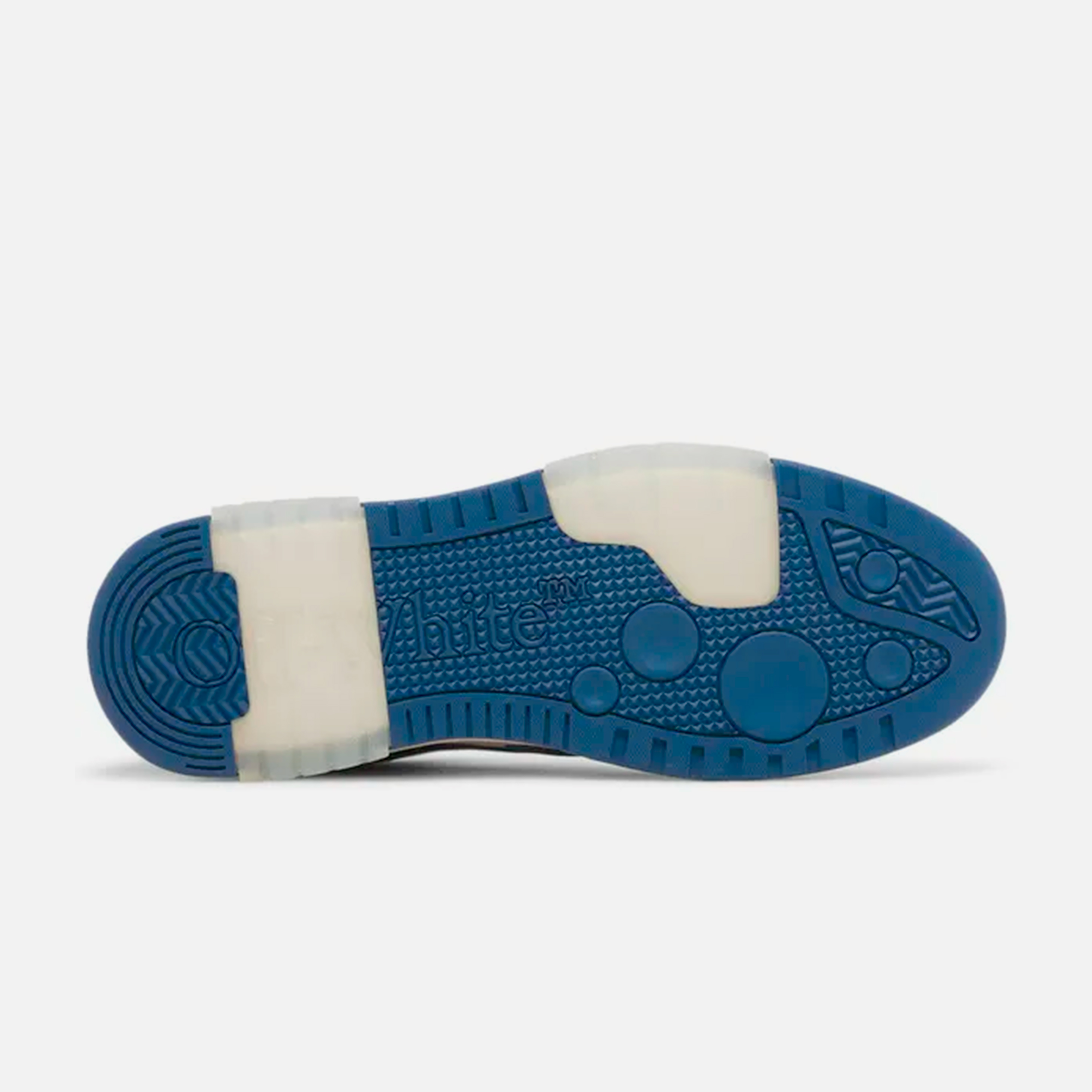 Off-White Out Of Office OOO Low Tops White Royal Blue