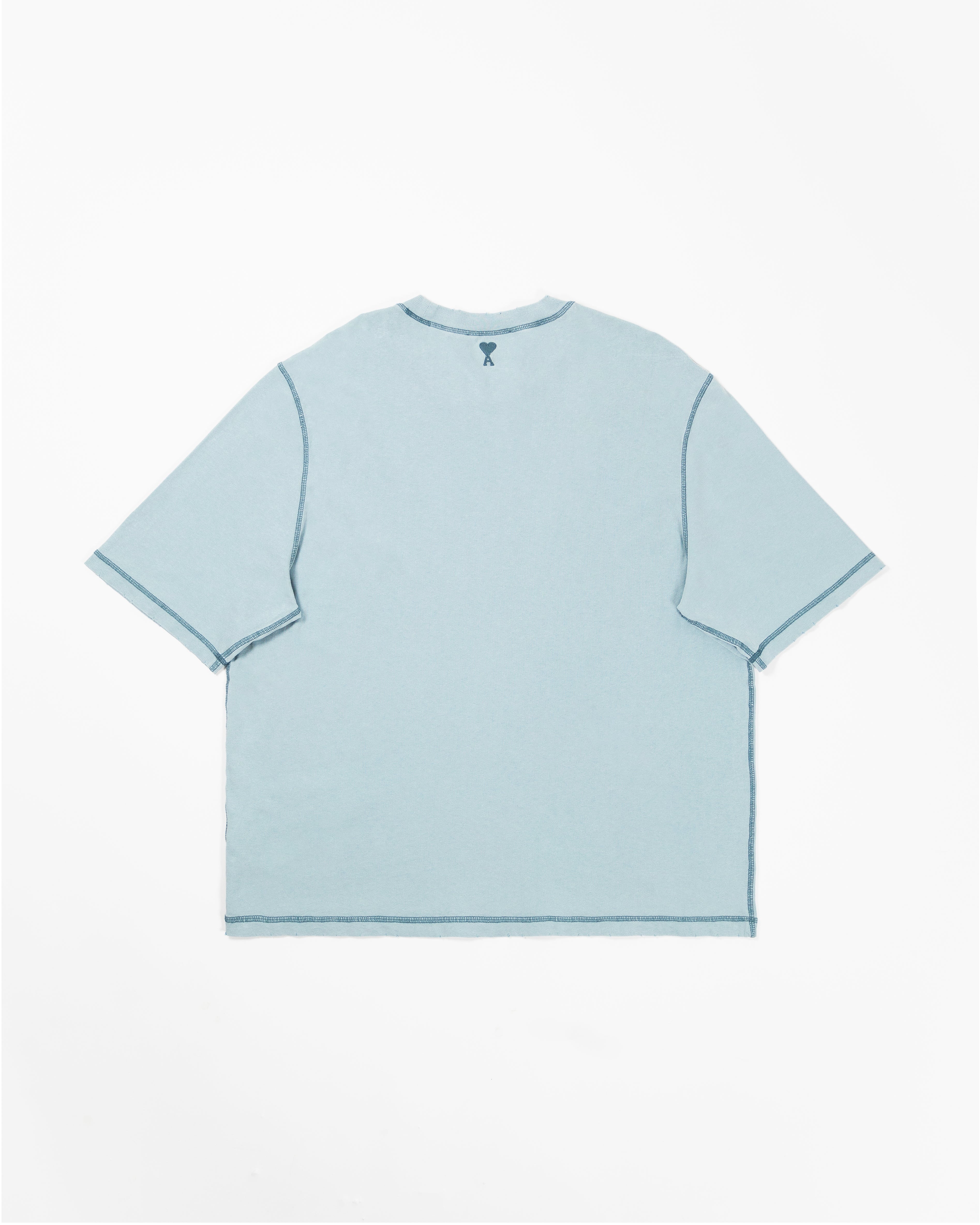 Ami Paris T-Shirt - Aqua Marine