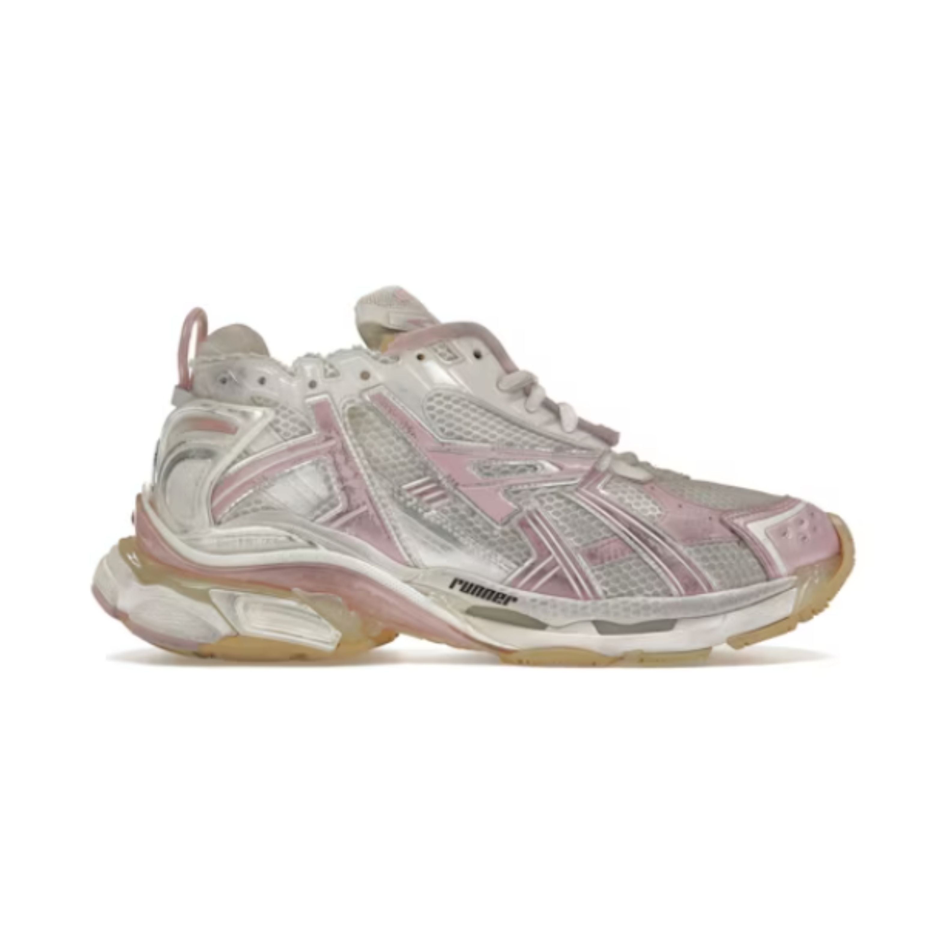 Balenciaga Runner Rose Blanc