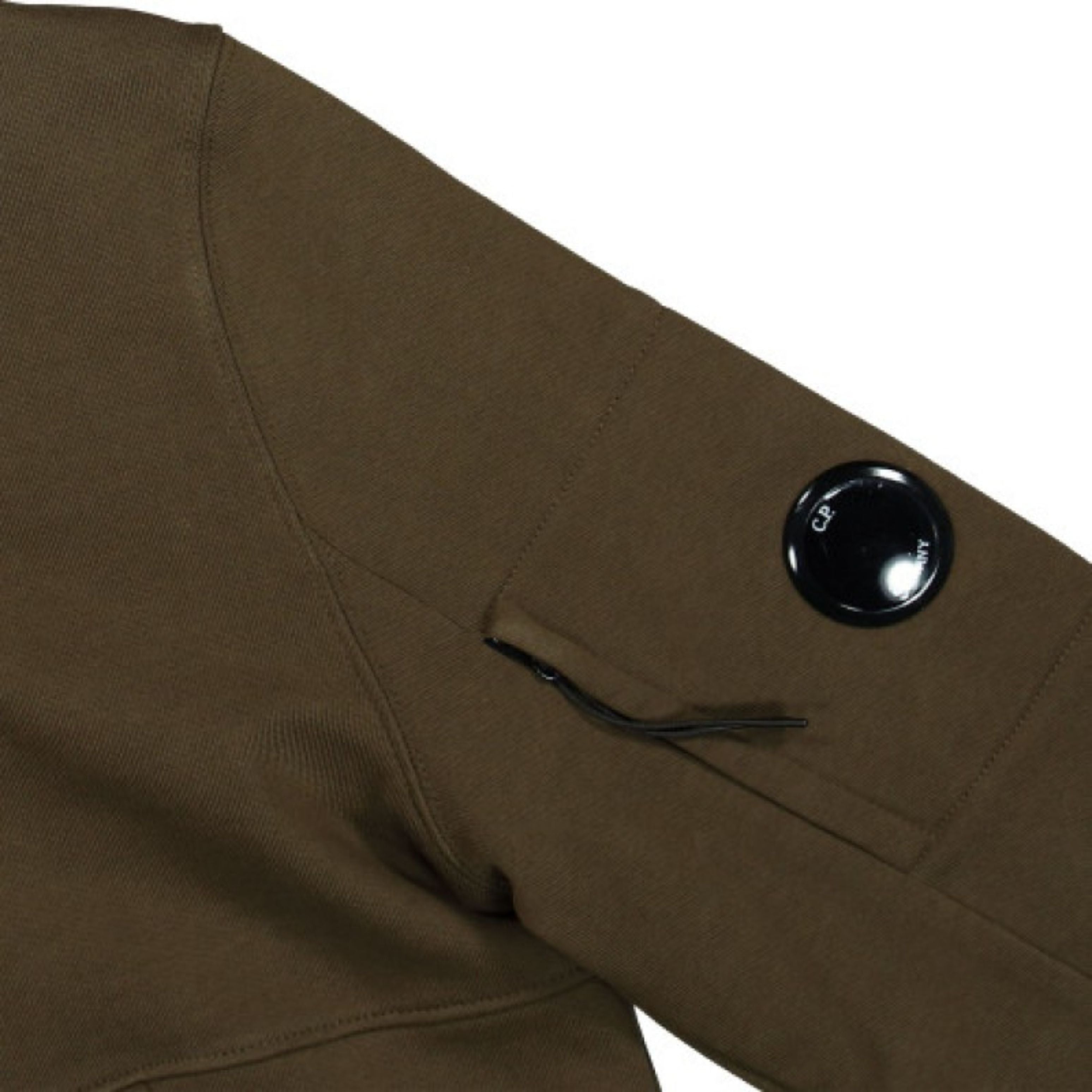 CP Company KAKI CP COMPANY SWEATSHIRTS RAISED FLEECE